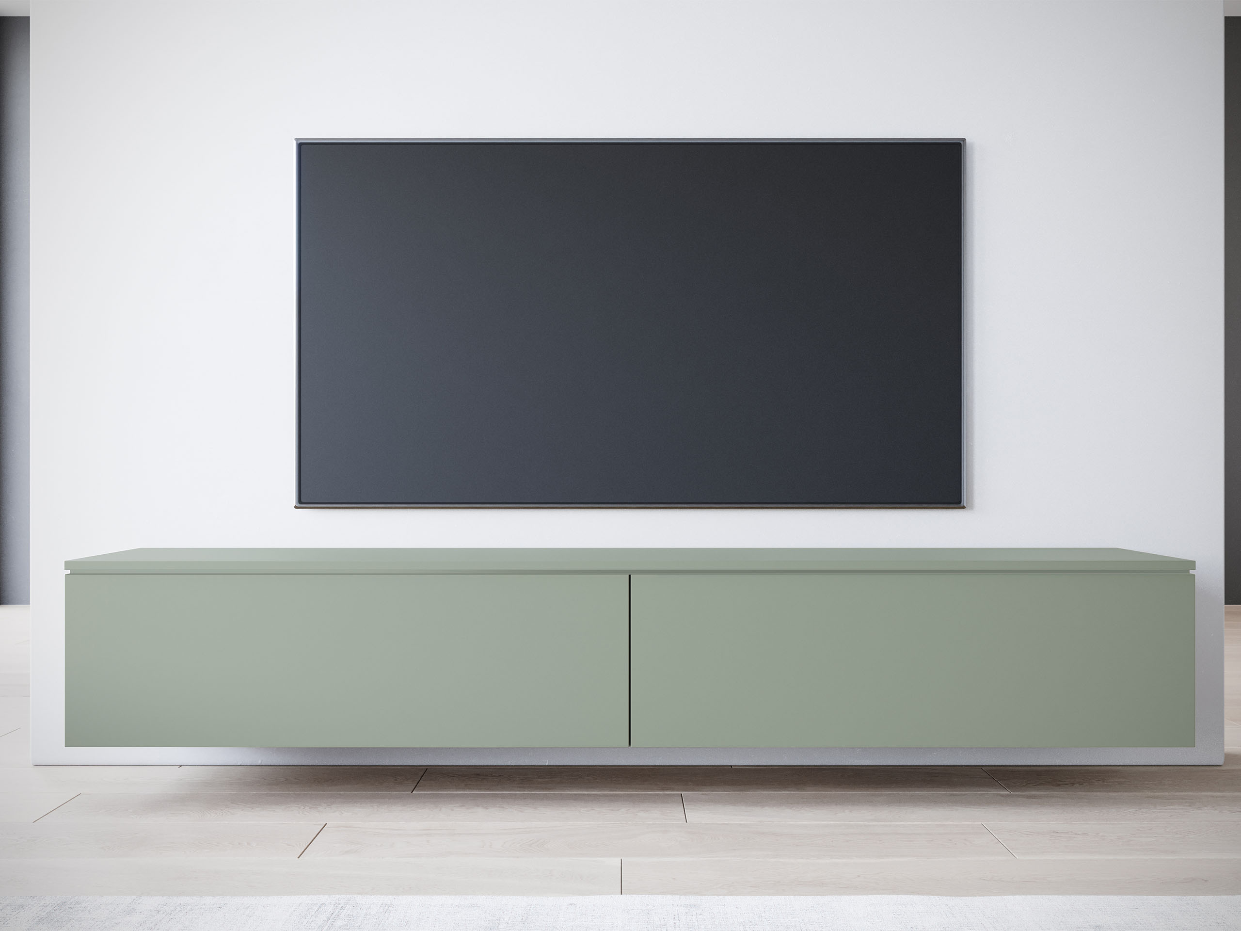 TV galds Sarasota 121 (Putekļaini zaļa)