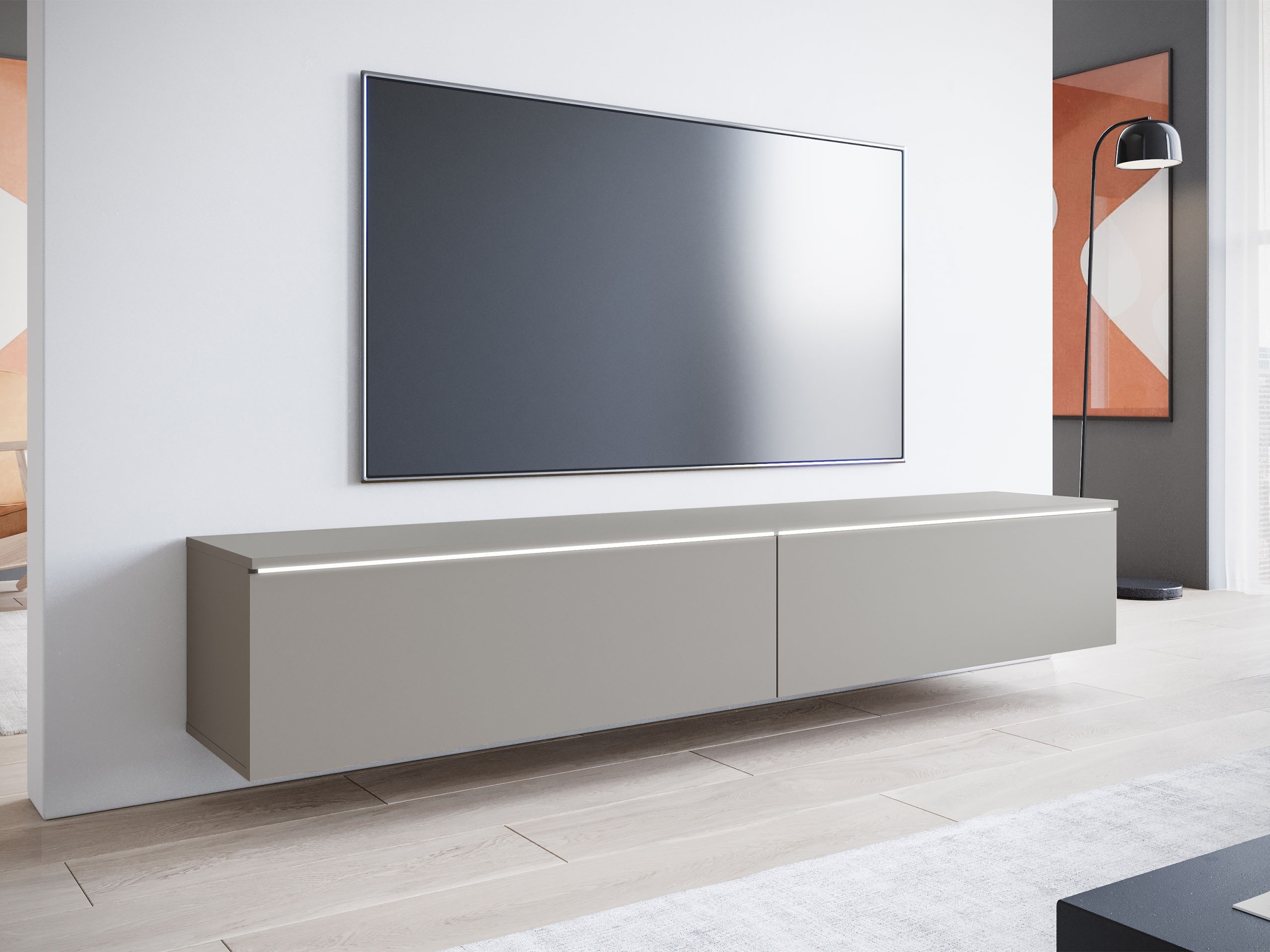 TV galds Scientia I (Pelēks)