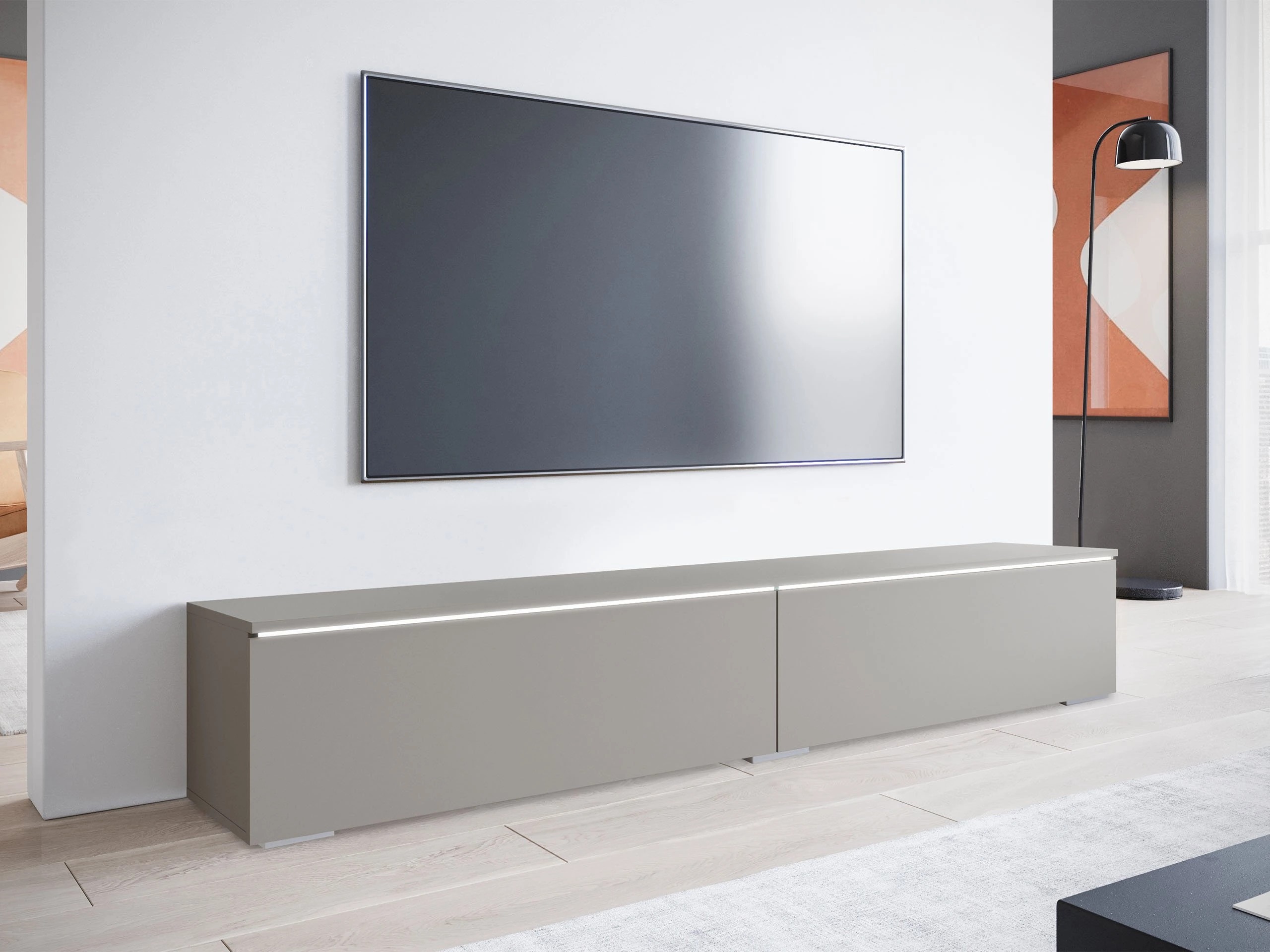 TV galds Scientia I (Pelēks)