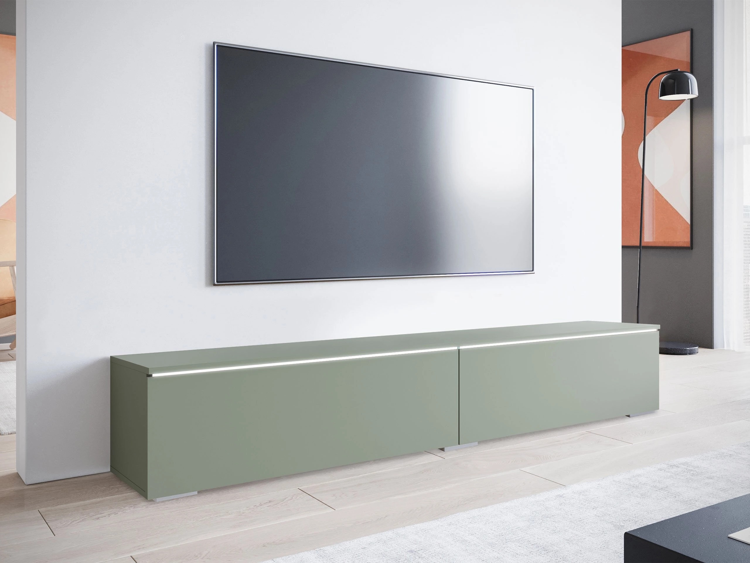 TV galds Scientia I (Putekļaini zaļa)