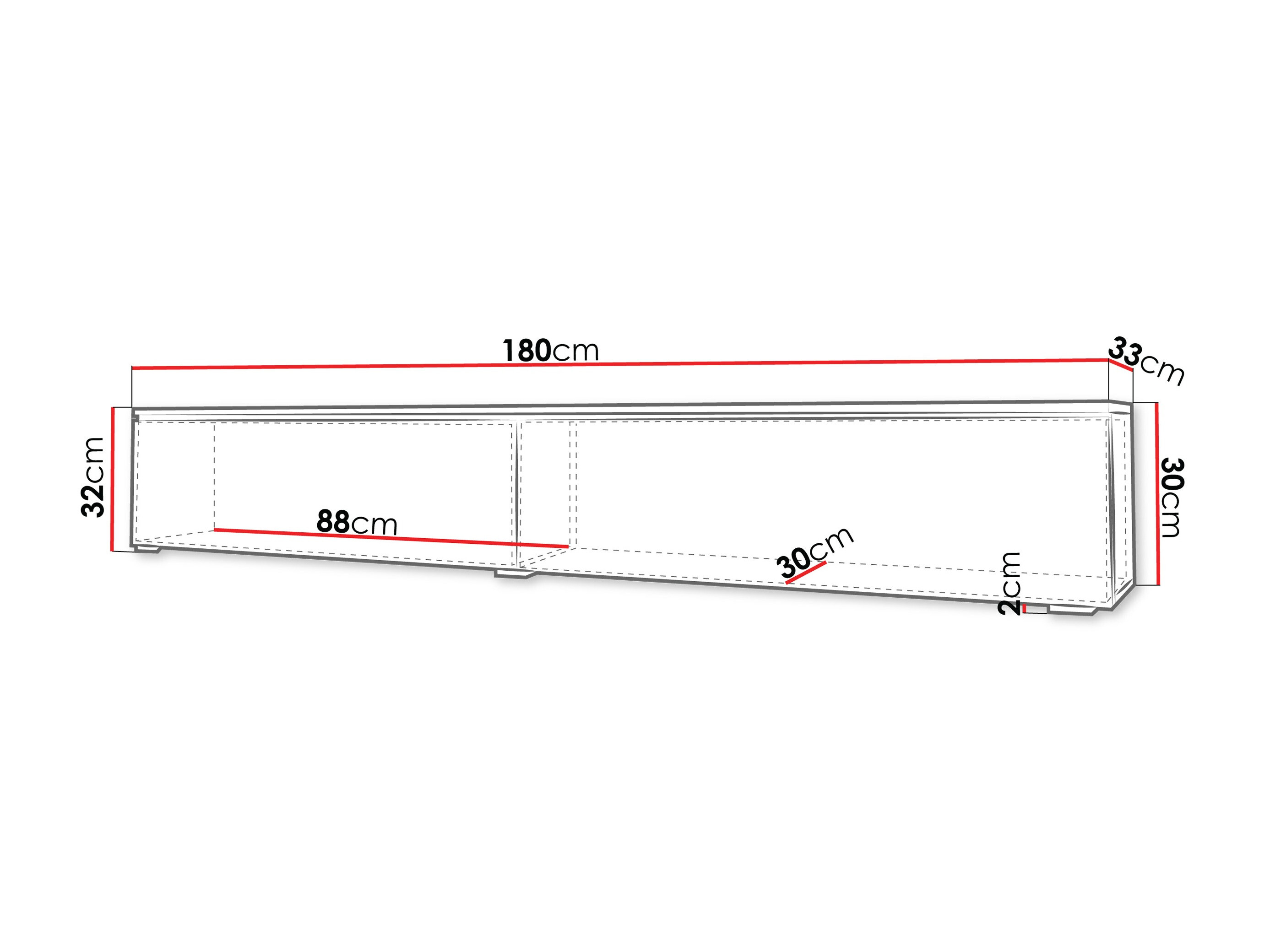 ТВ тумба Sarasota 121 (Кашемир)