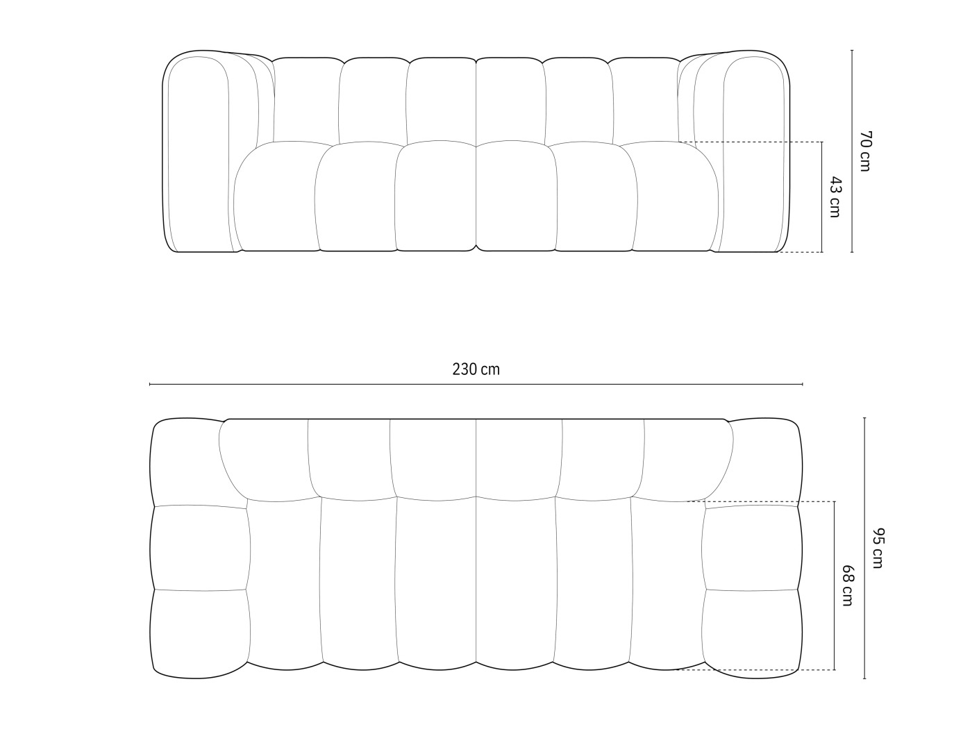 Dīvāns Cirleve 103 (Baloo 2082)