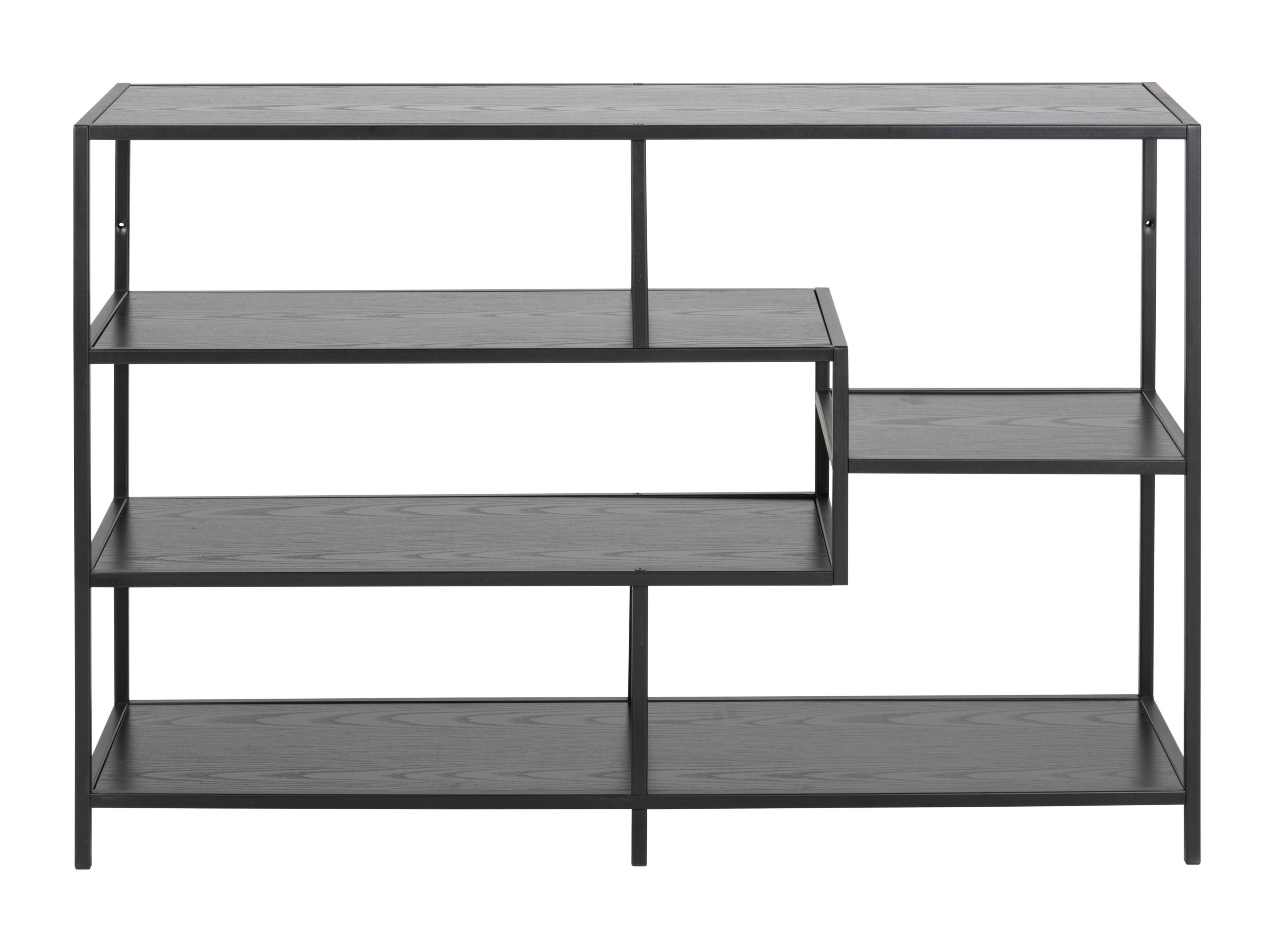 Стеллаж Norsica Sevferi 102 (Черный пепел + Чёрный)