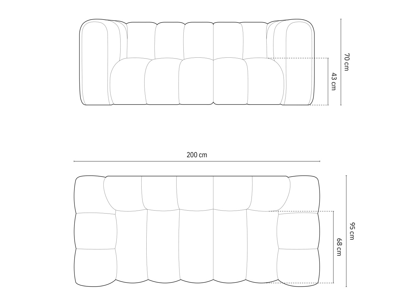 Dīvāns Cirleve 102 (Baloo 2073)