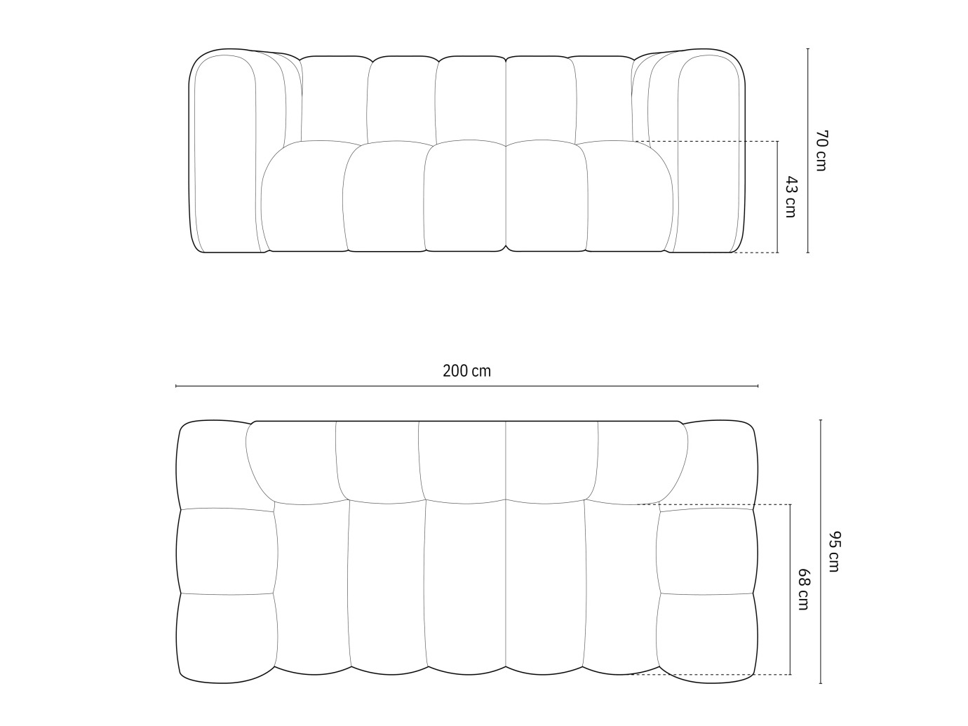 Dīvāns Cirleve 102 (Baloo 2085)