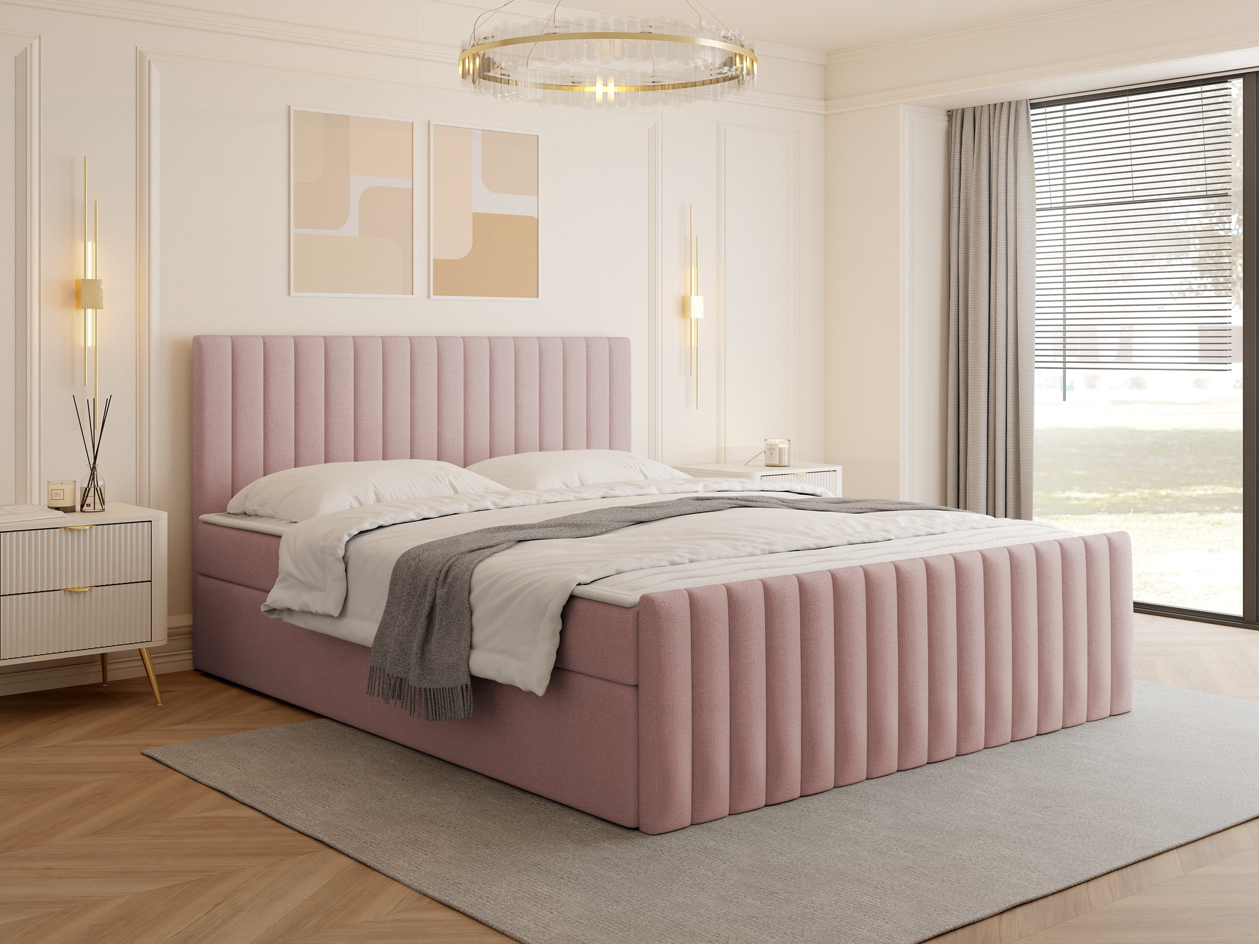 Континентальная кровать Comfivo 482 (Manila 09)