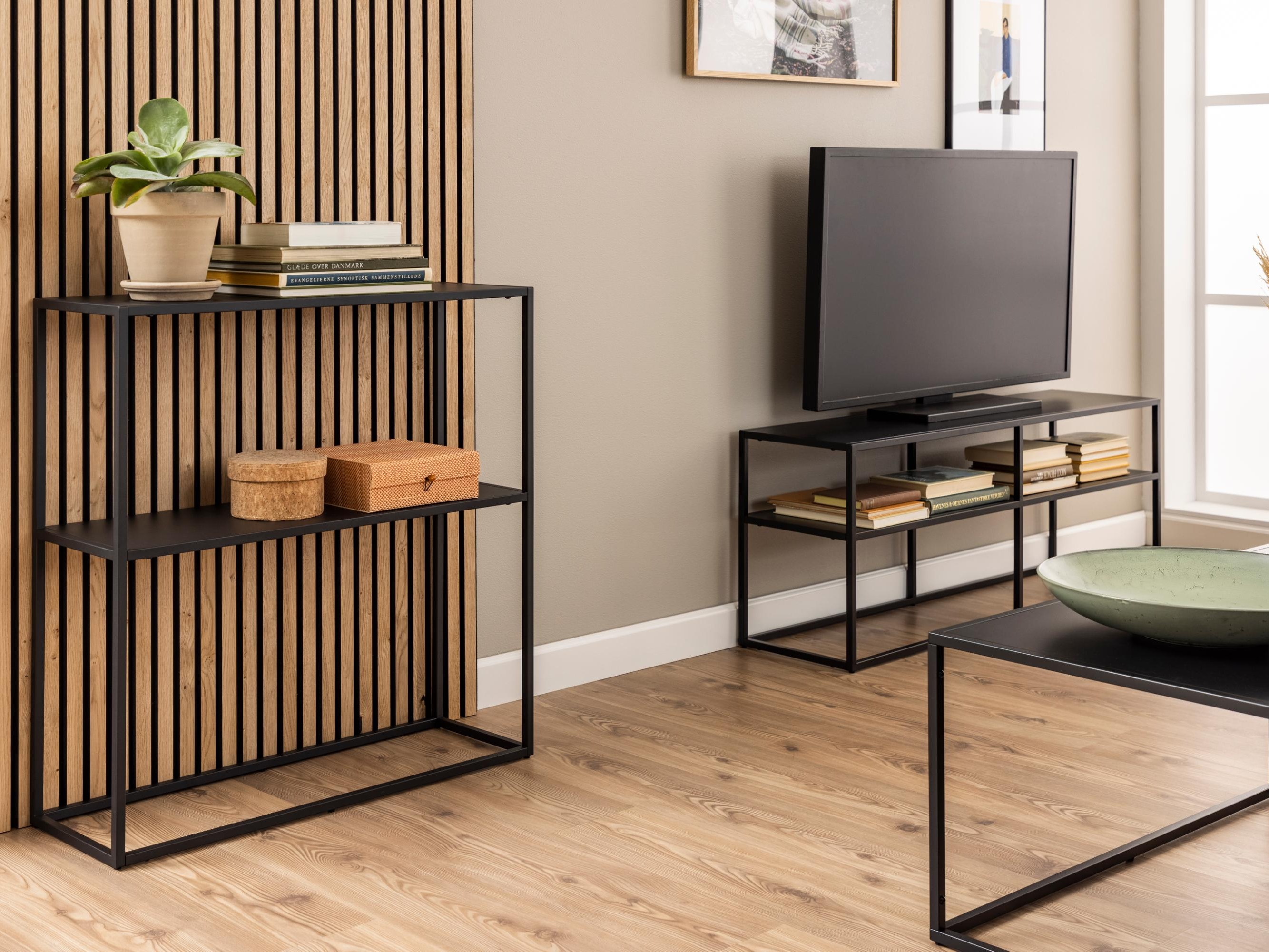 TV galds Norsica Camsoni 103 (Melns)