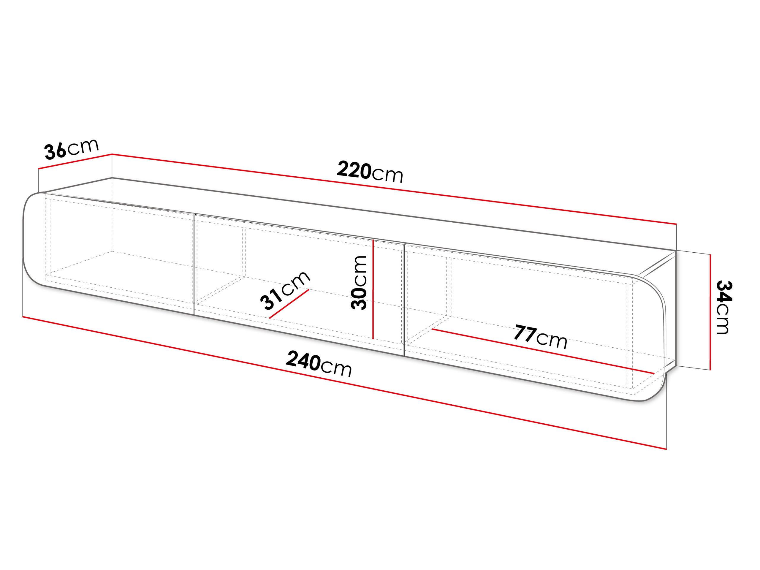 TV galds Kingston 179