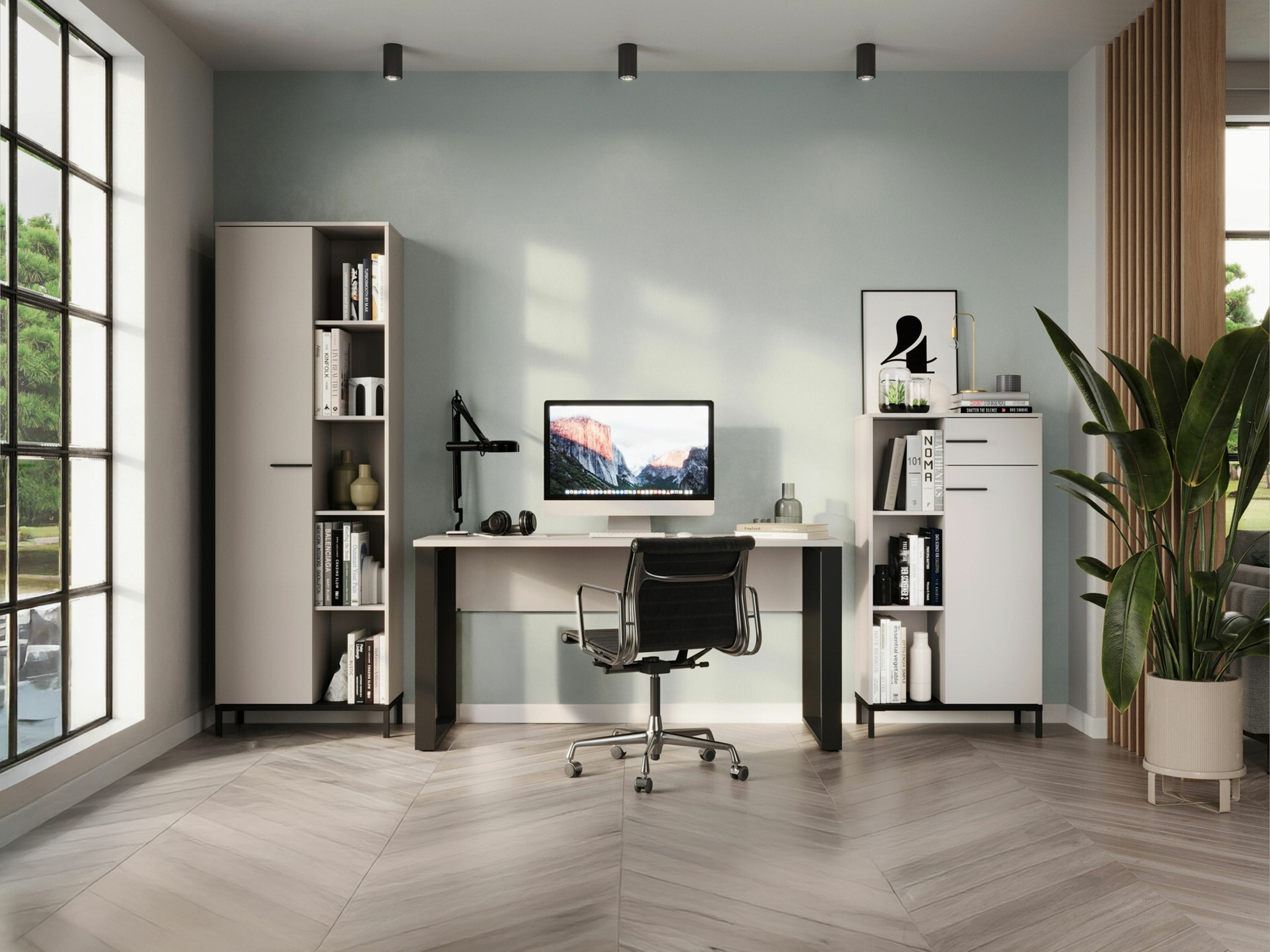 Mājas biroja komplekts Solaro 102 (Kašmirs)