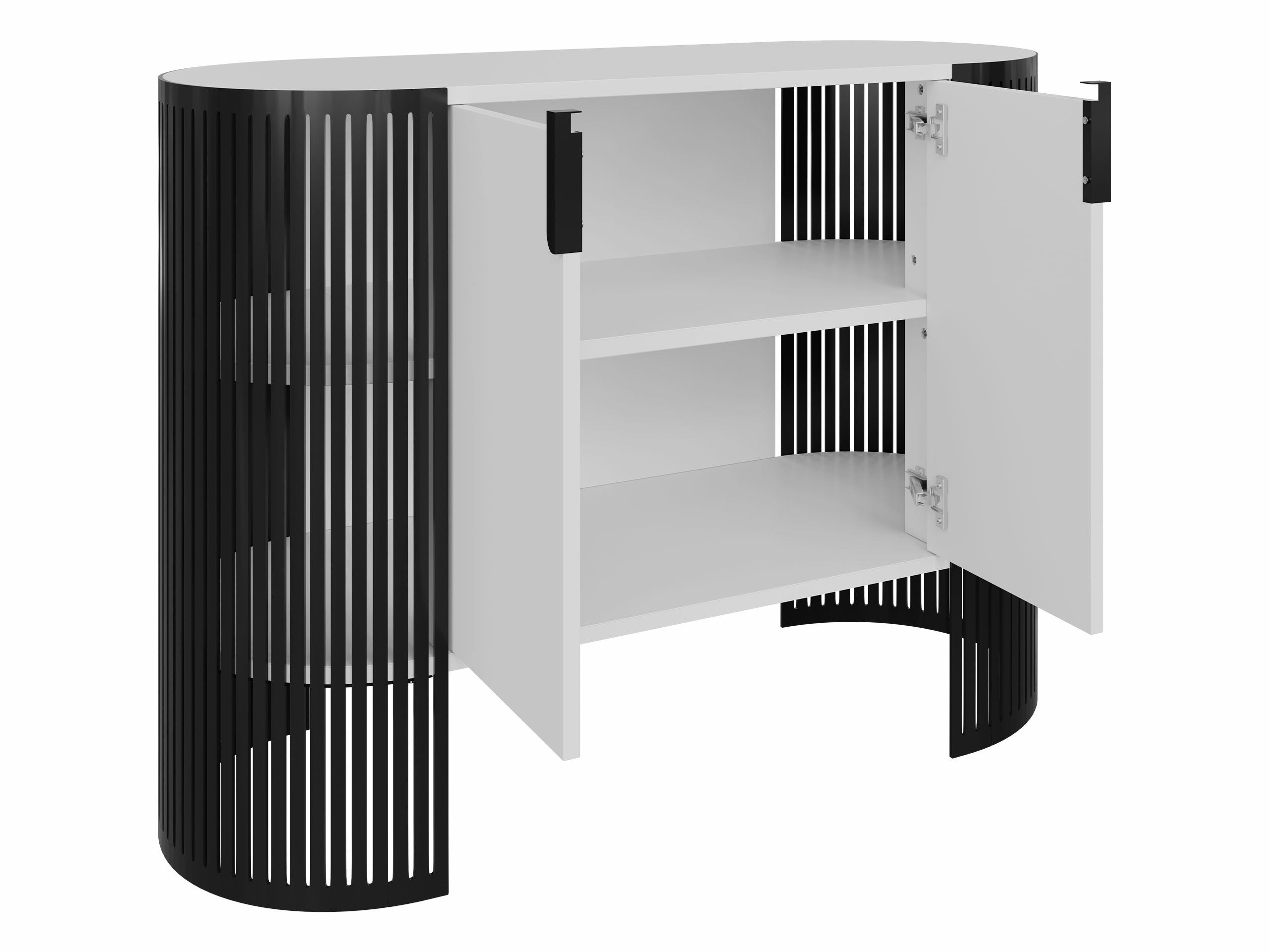 Шкафчик Sordore 129 (Чёрный + Графит)