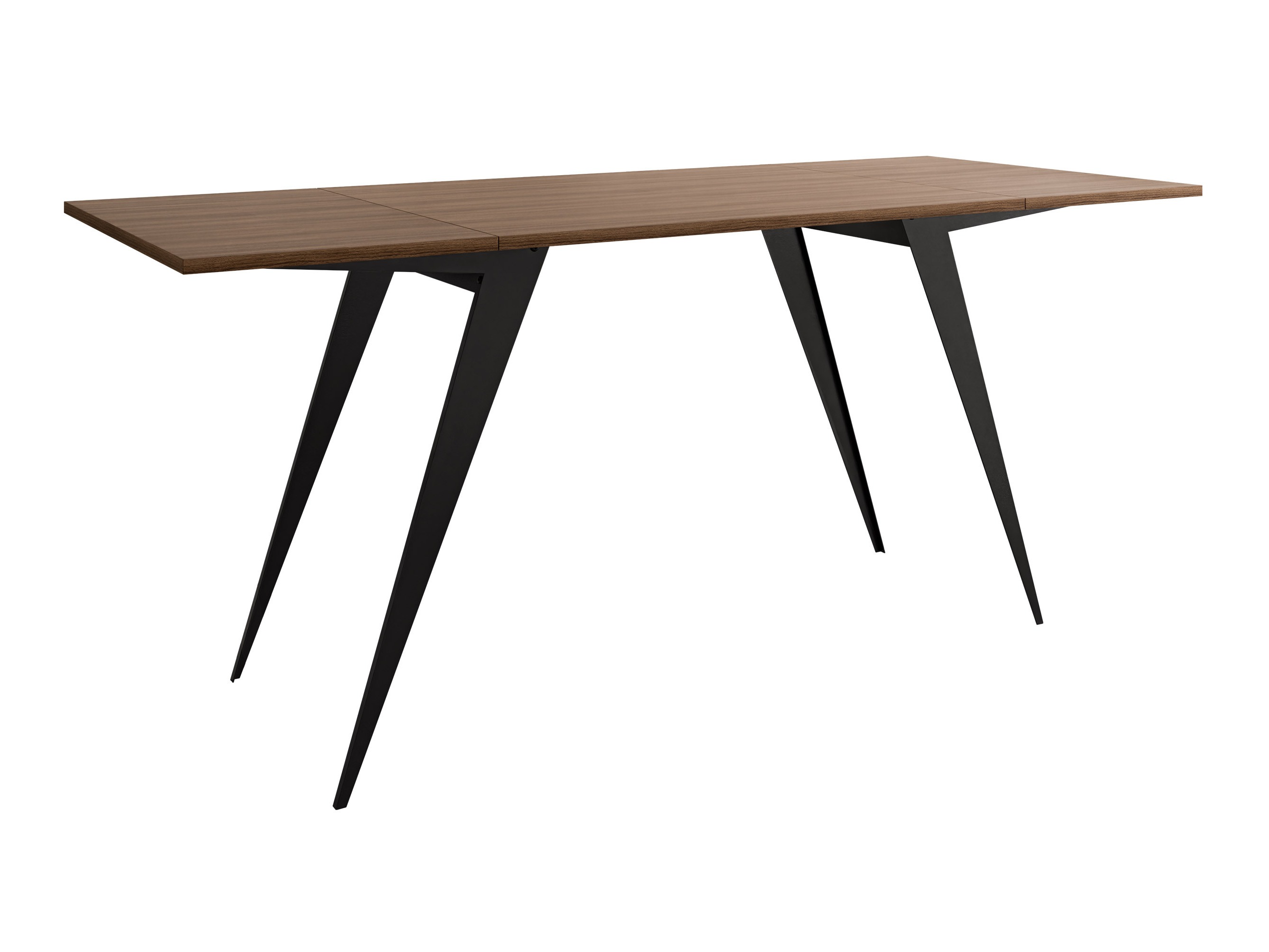 Žurnālu galdiņš transformeris Oswego 150 (Riekstkoks + Melns)