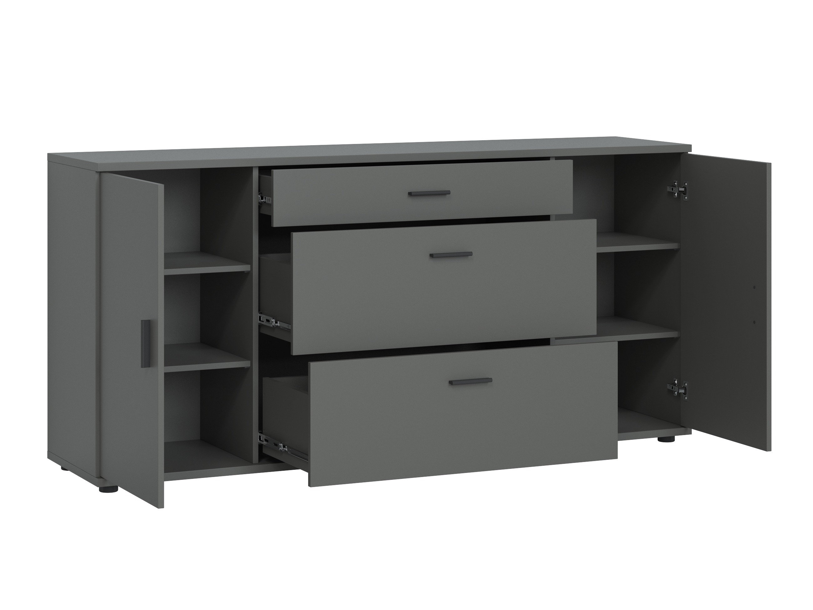 Kомод Ontario 170 (Графит)