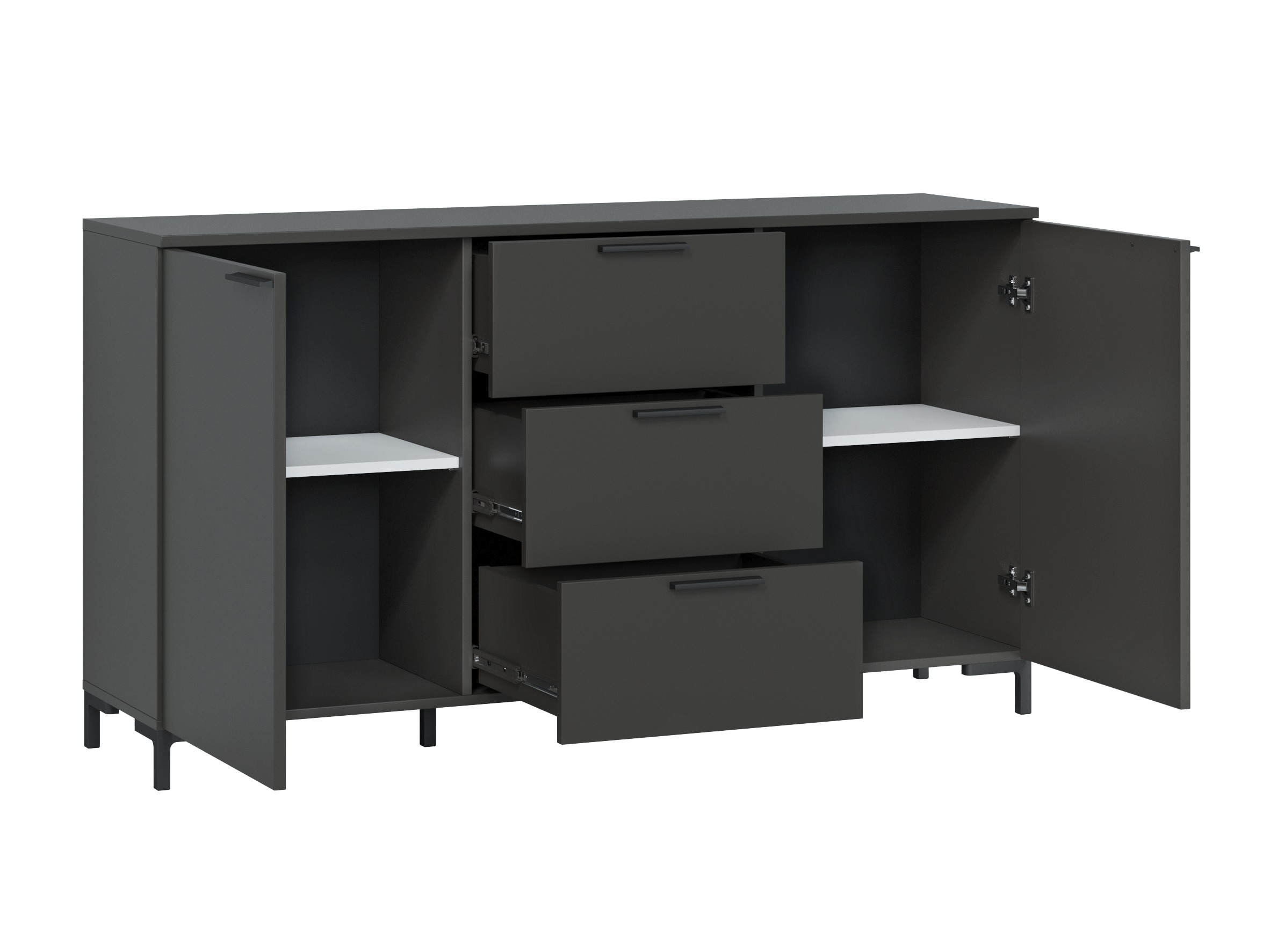 Kомод Salnola 101 (Серый)