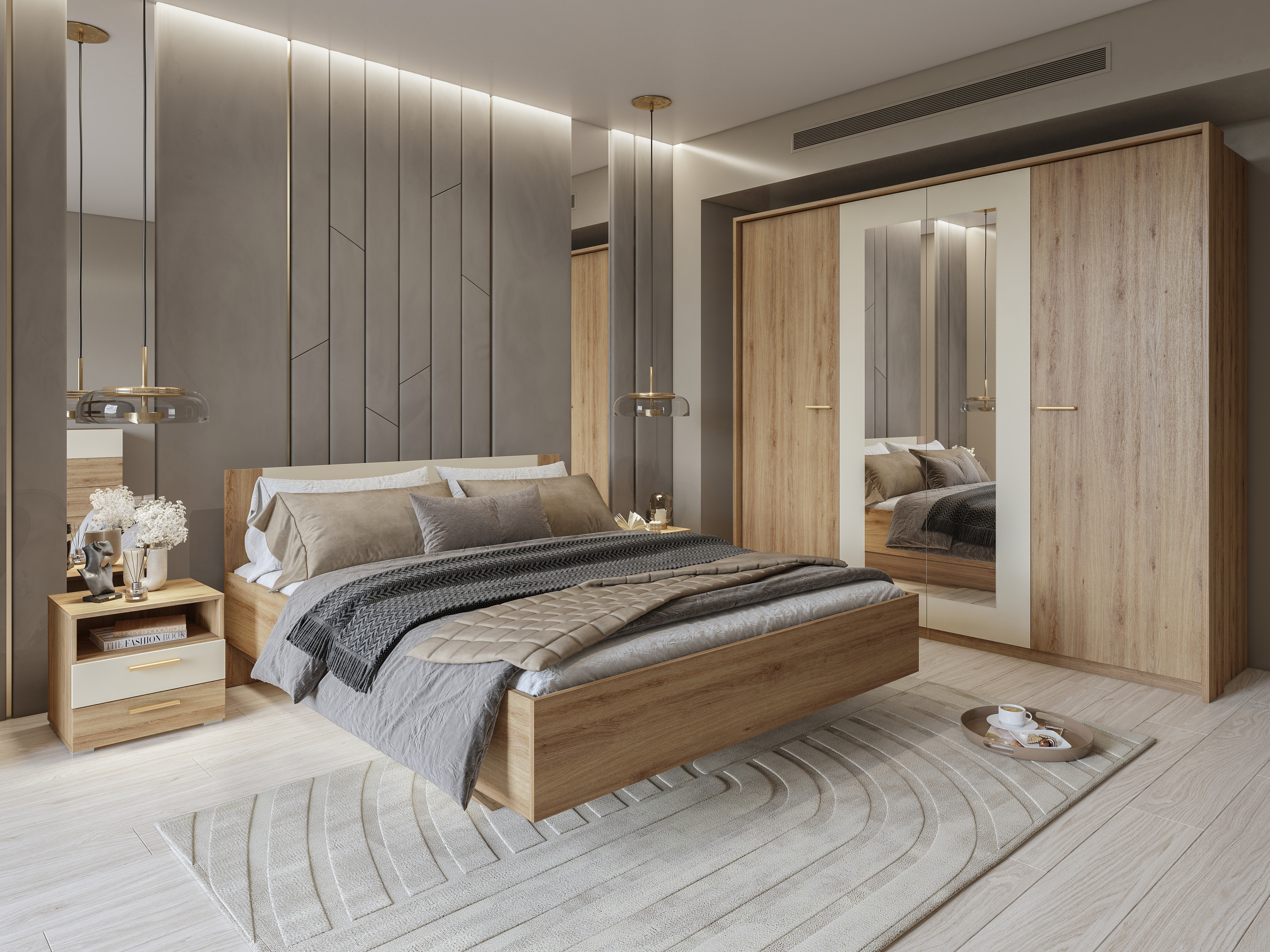 Кровать Mirsevi 106 (160 x 200 cm)