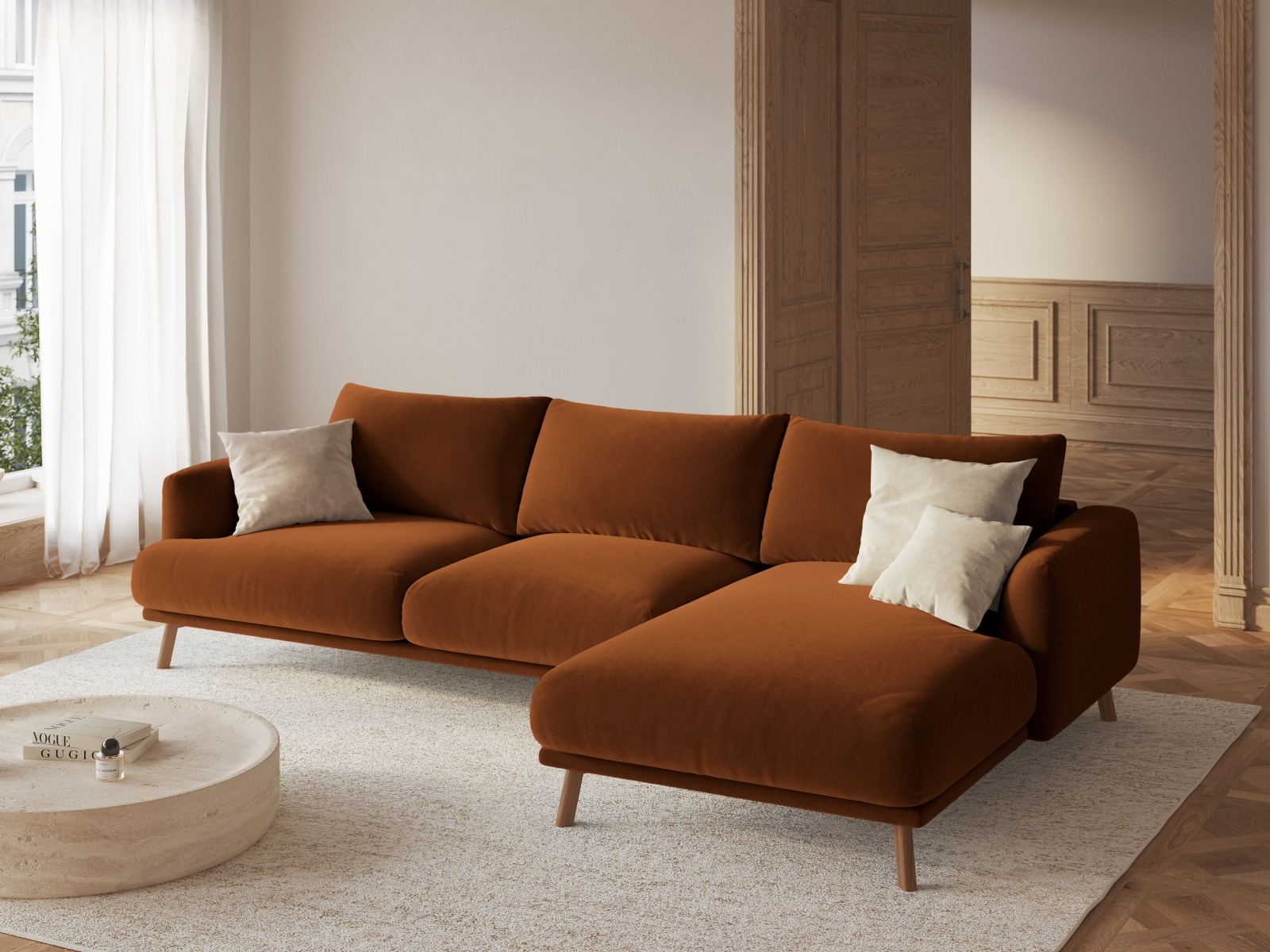 Stūra dīvāns Nolavia 105 (Salvador 14)