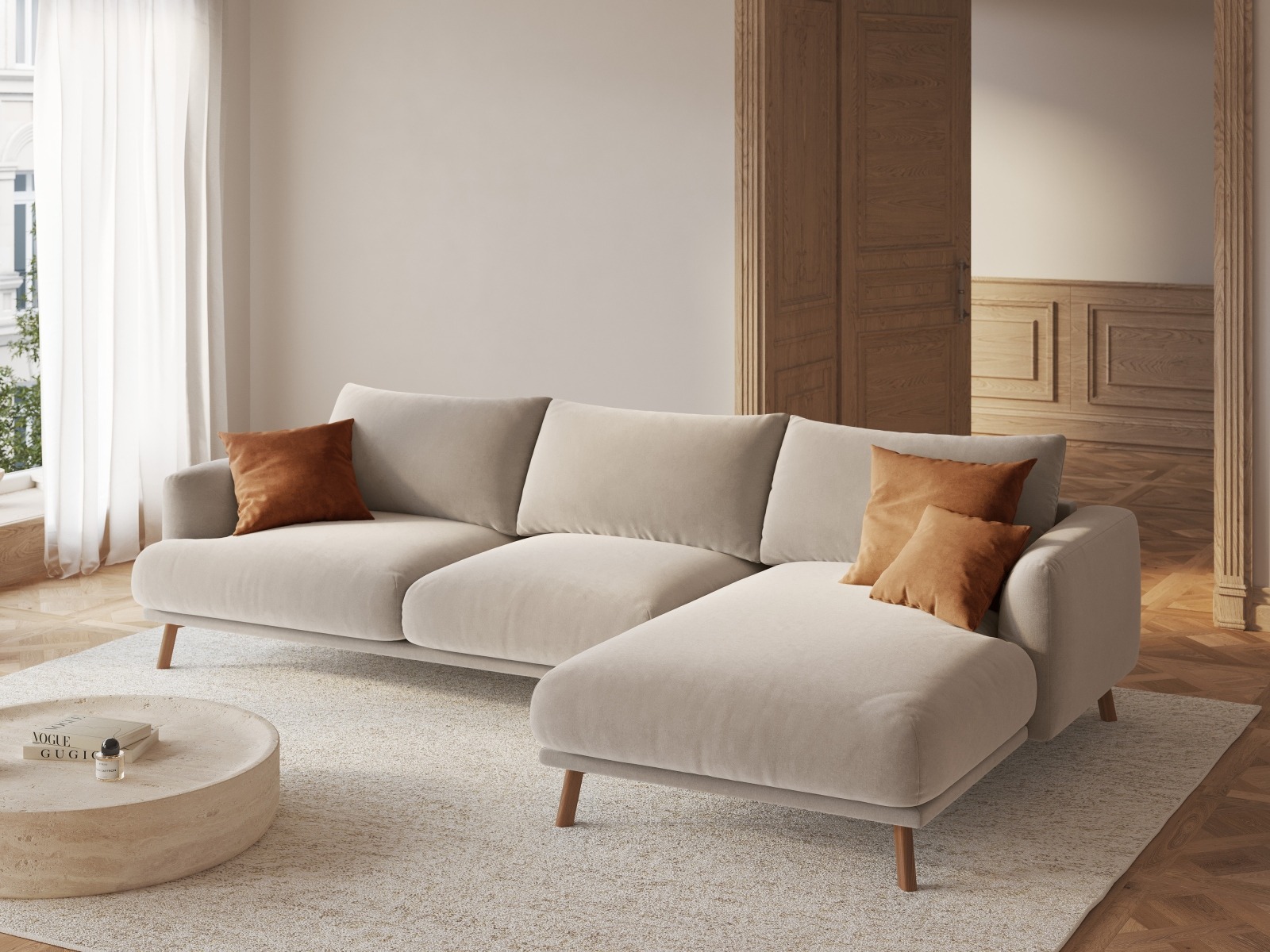 Stūra dīvāns Nolavia 105 (Salvador 1)