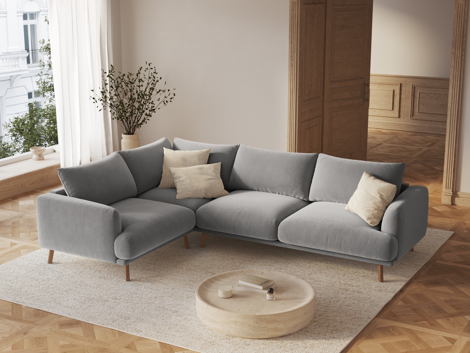 Stūra dīvāns Nolavia 107 (Salvador 17)