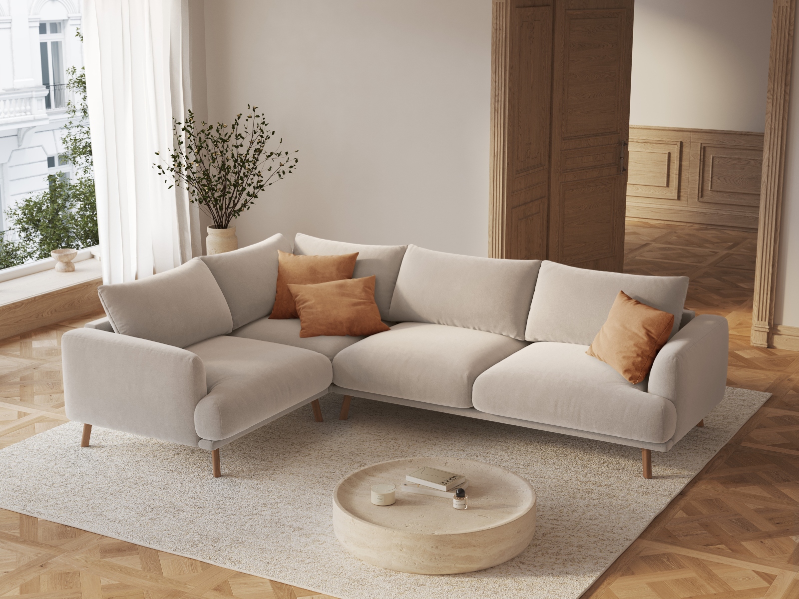 Stūra dīvāns Nolavia 107 (Salvador 1)