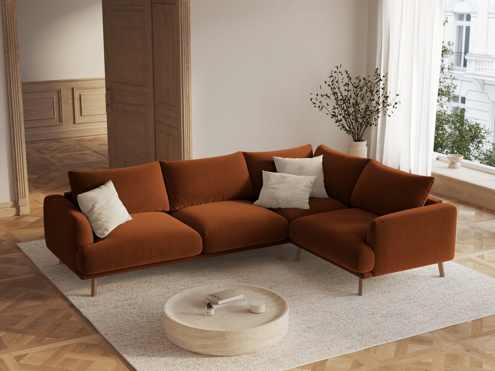 Угловой диван Nolavia 107 (Salvador 14)