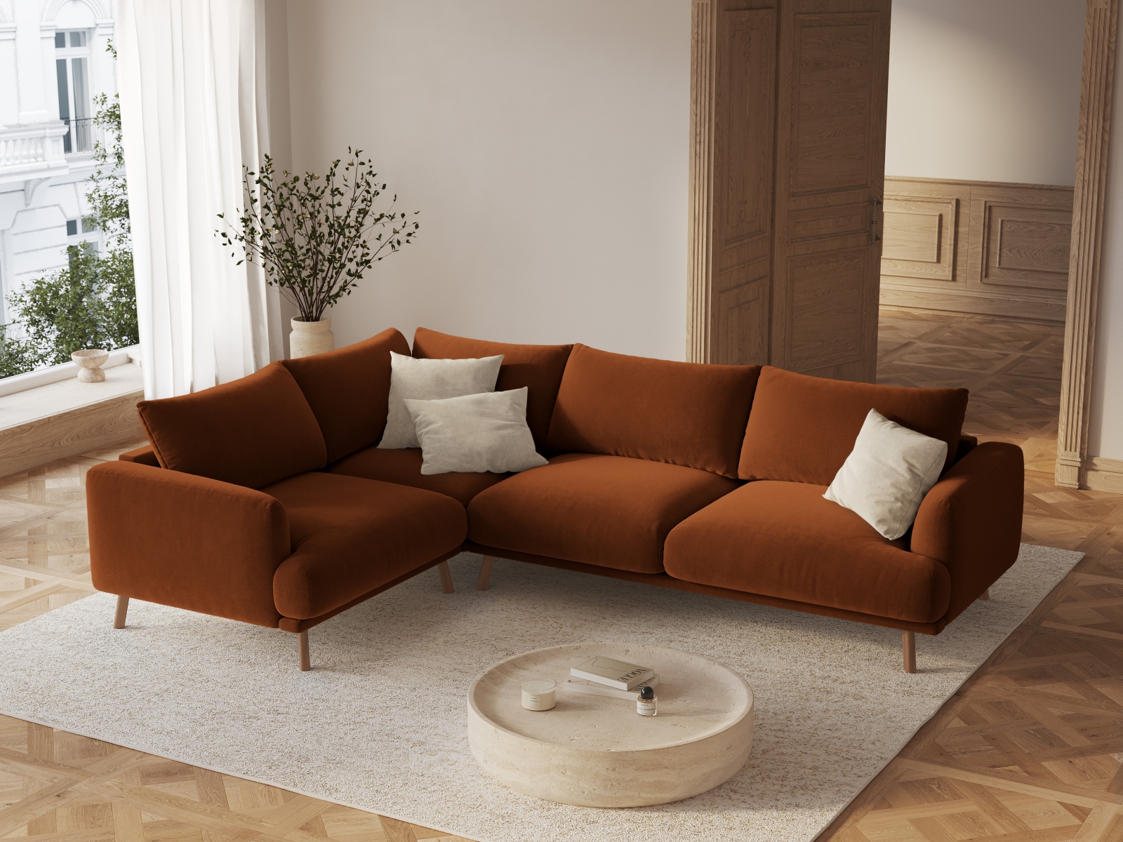 Угловой диван Nolavia 107 (Salvador 14)