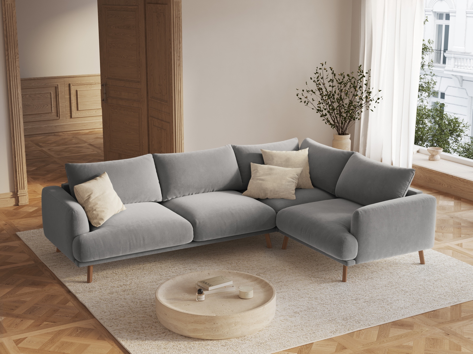 Угловой диван Nolavia 107 (Salvador 17)