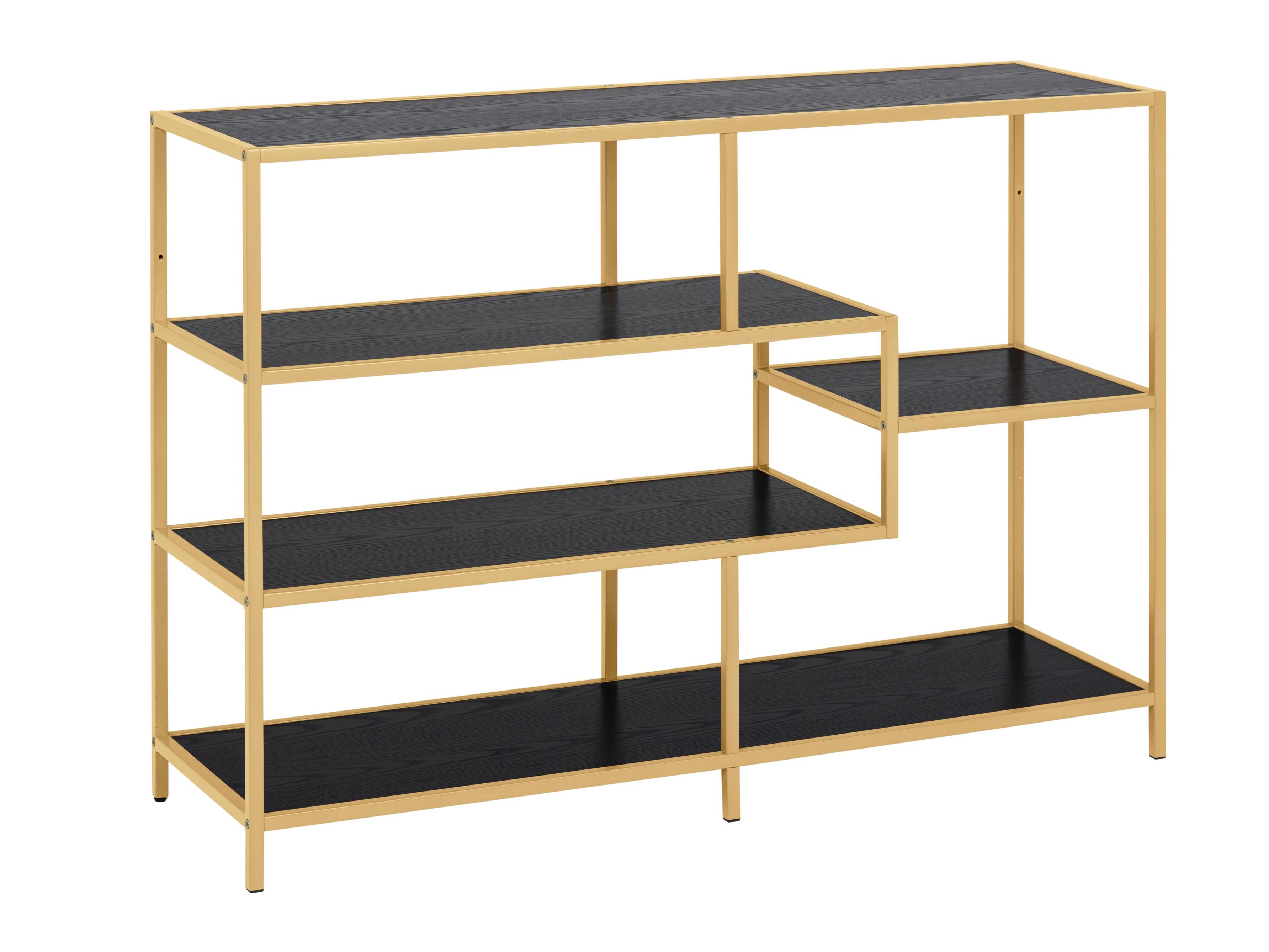 Plaukts Norsica Sevferi 102 (Melnie pelni + Zelta)