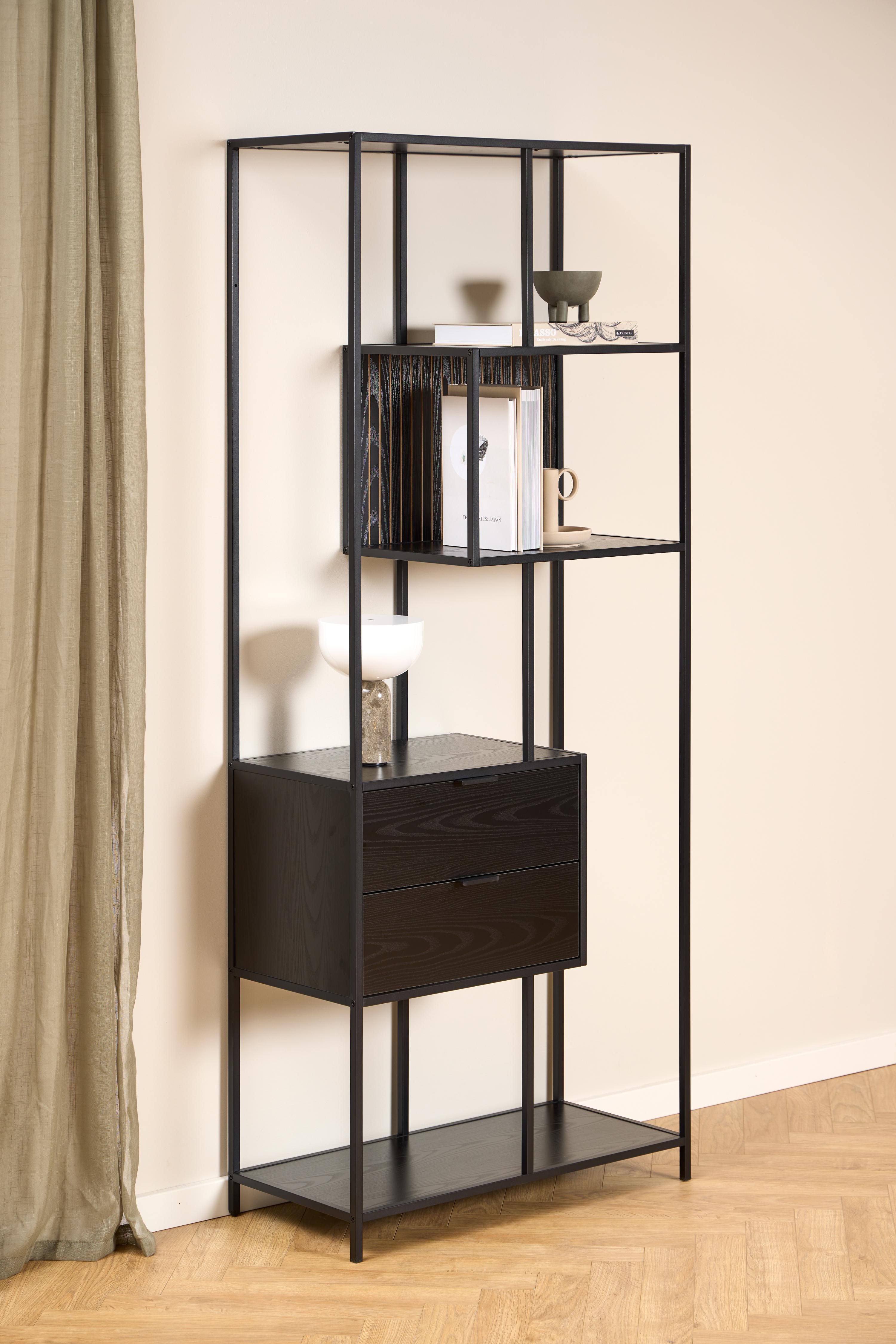 Plaukts Norsica Sevferi 182 (Melnie pelni + Melns)