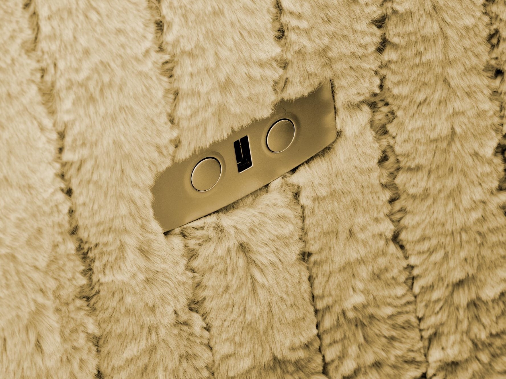 Krēsls reglainer Houston 2079 (Dzeltens)