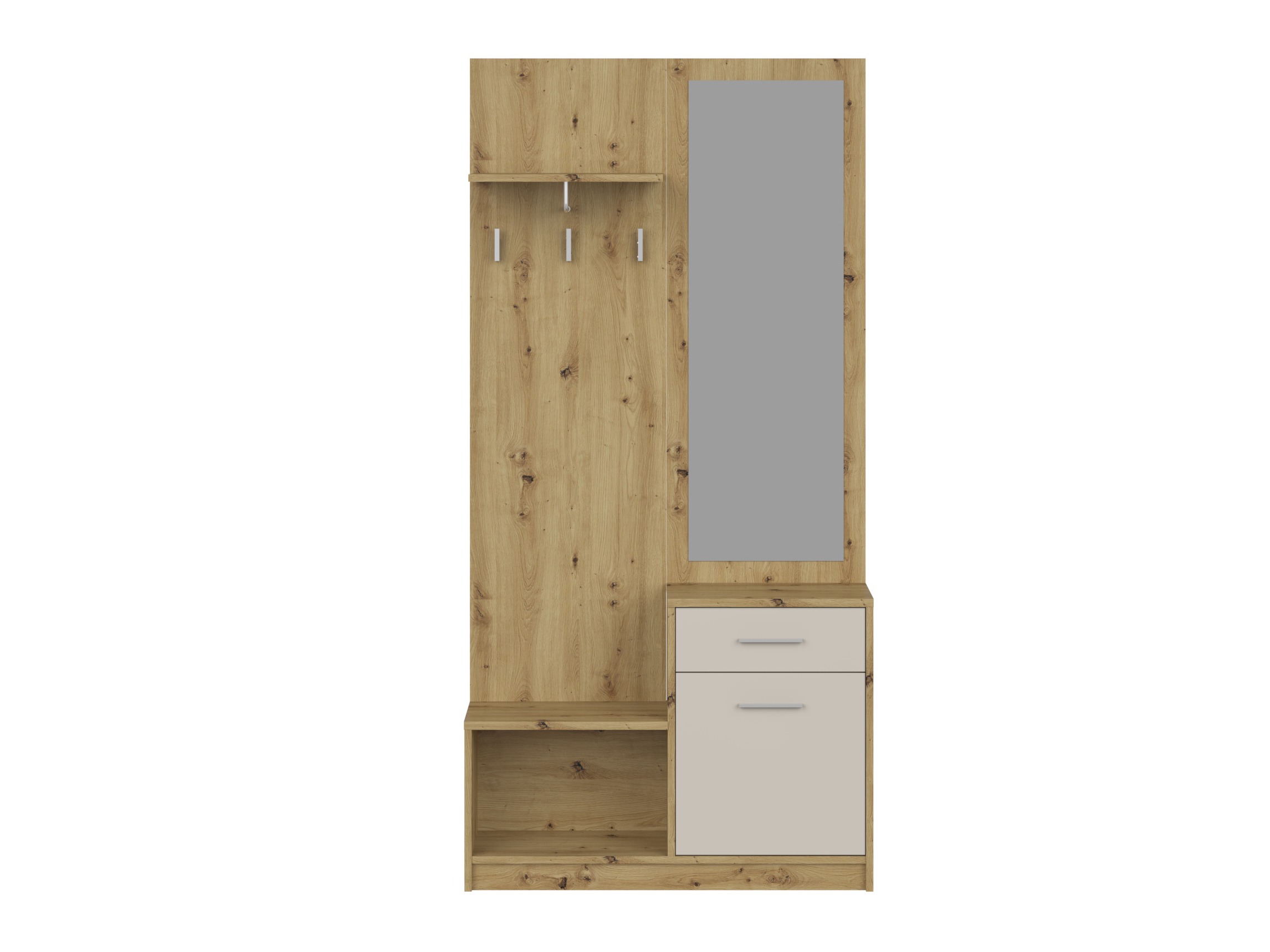 Priekšnama komplekts Houston 2084 (Artisan ozols + Kašmirs)