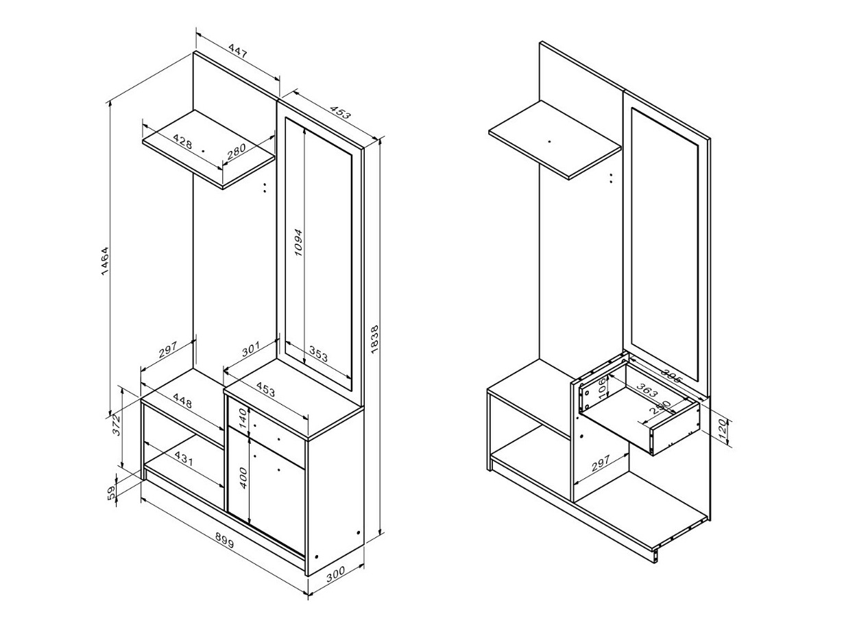 Priekšnama komplekts Houston 2084 (Artisan ozols + Kašmirs)