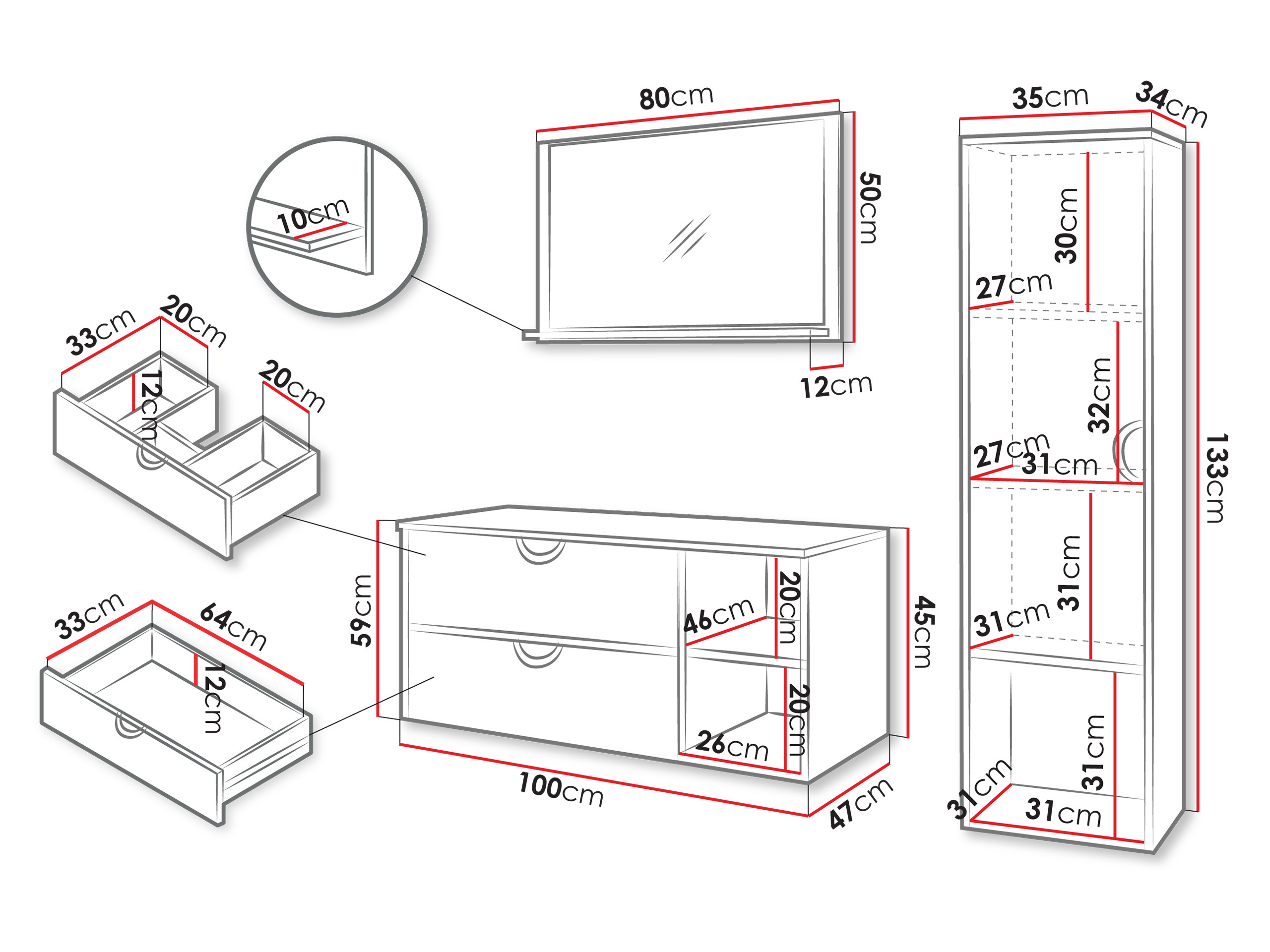 Vannas komplekts Sodalis (Kašmirs)