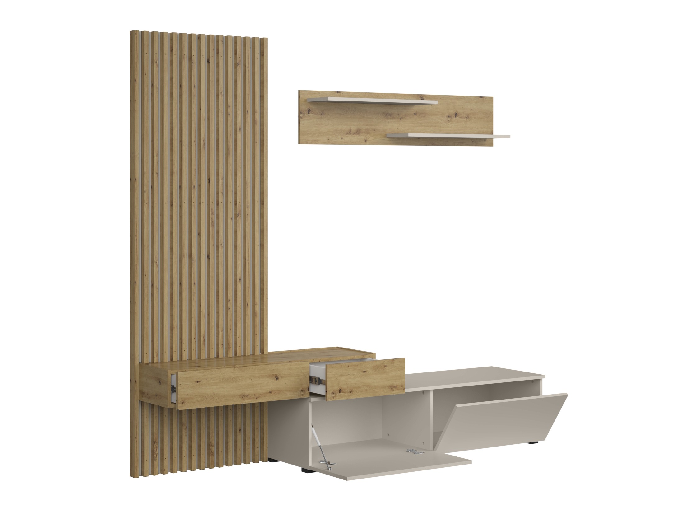 Viesistabas komplekts Houston 2086 (Artisan ozols + Kašmirs)