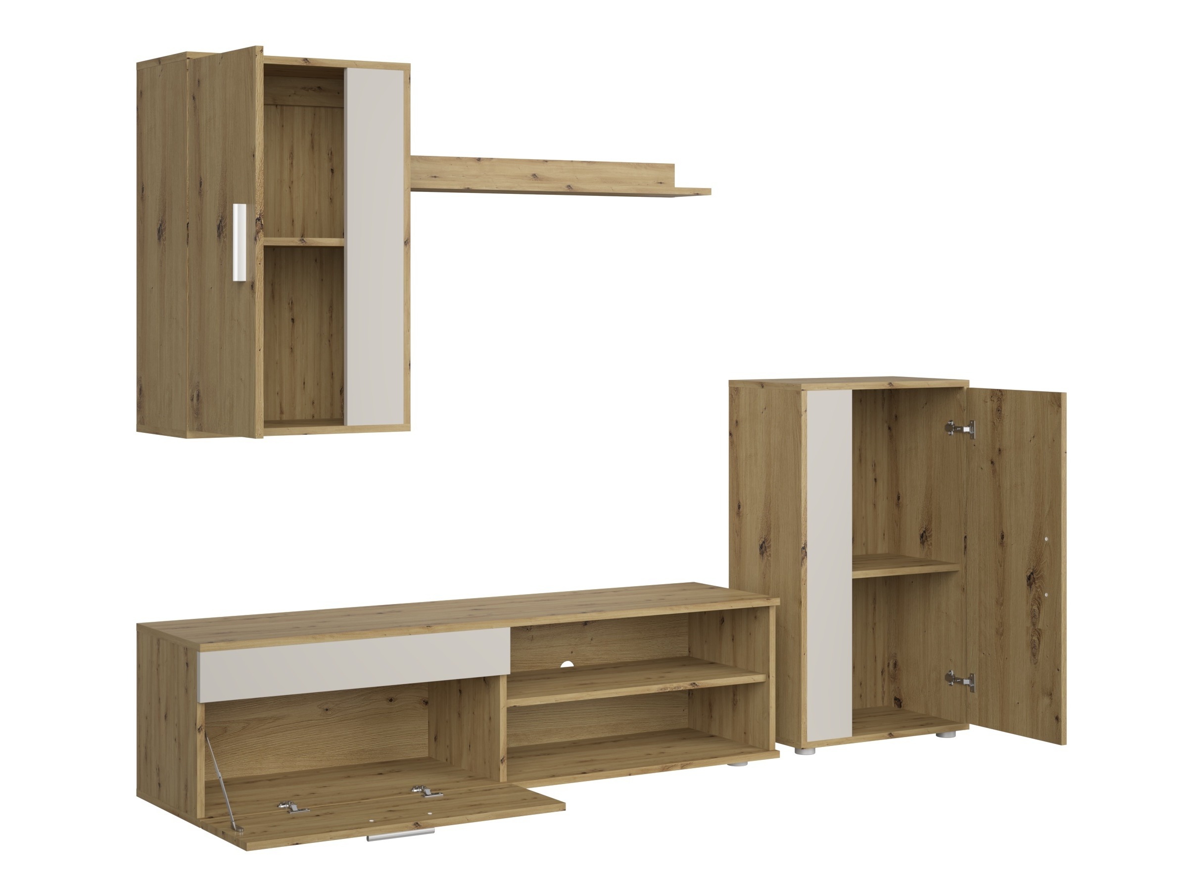 Viesistabas komplekts Houston 2087 (Artisan ozols + Kašmirs)