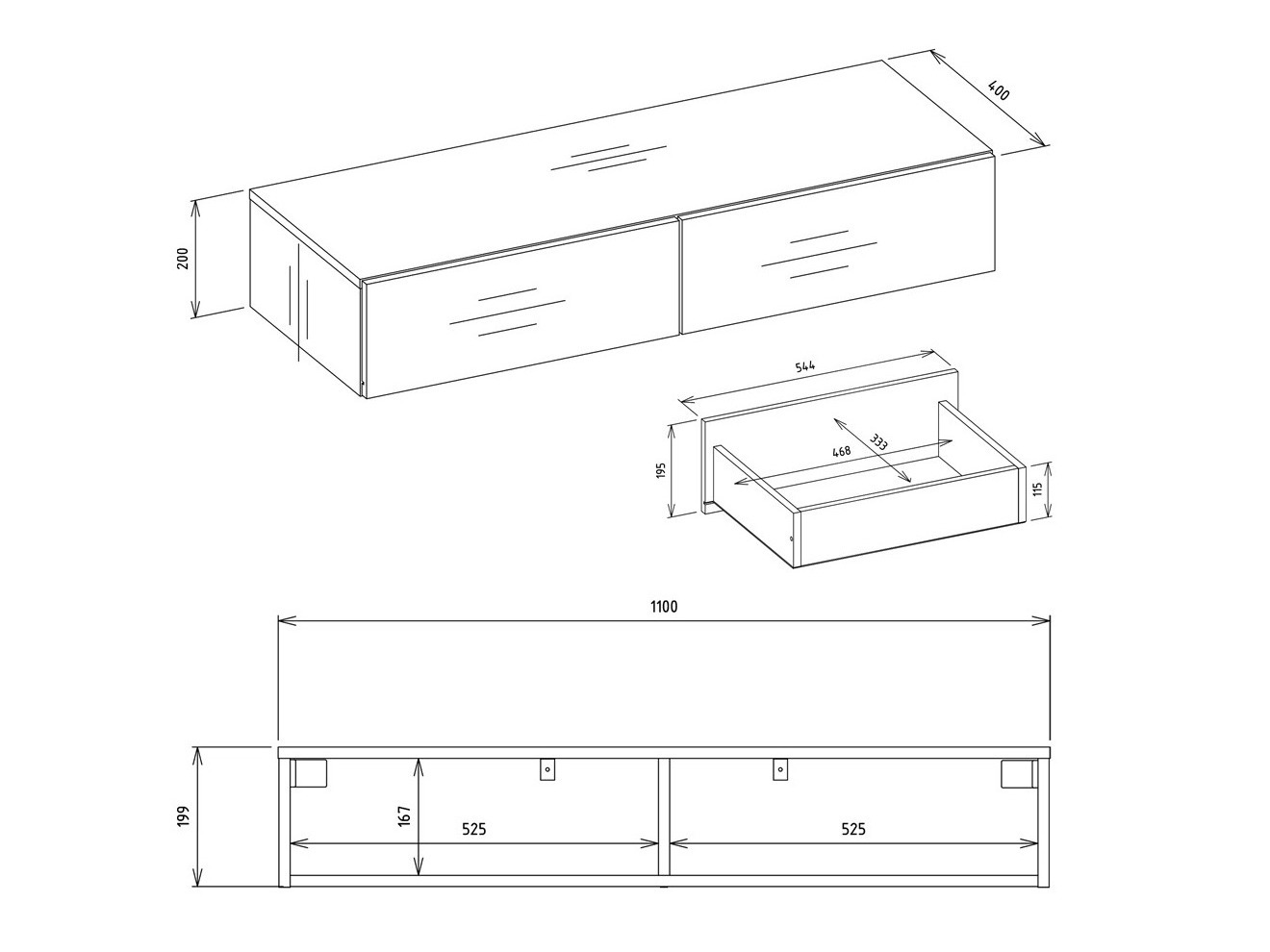 Konsole Mandeville 341 (Kašmirs)