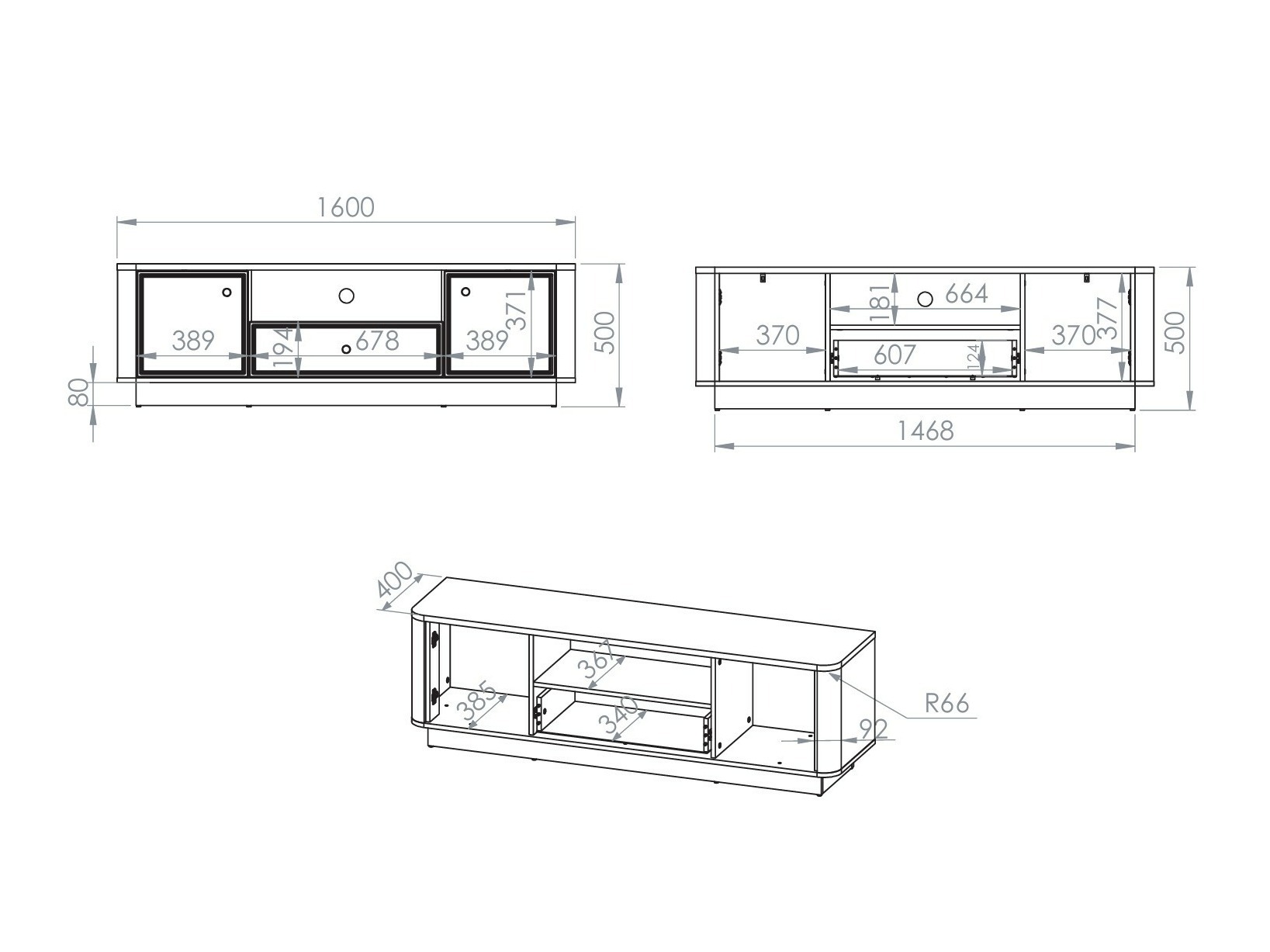 TV galds Cavrome 103
