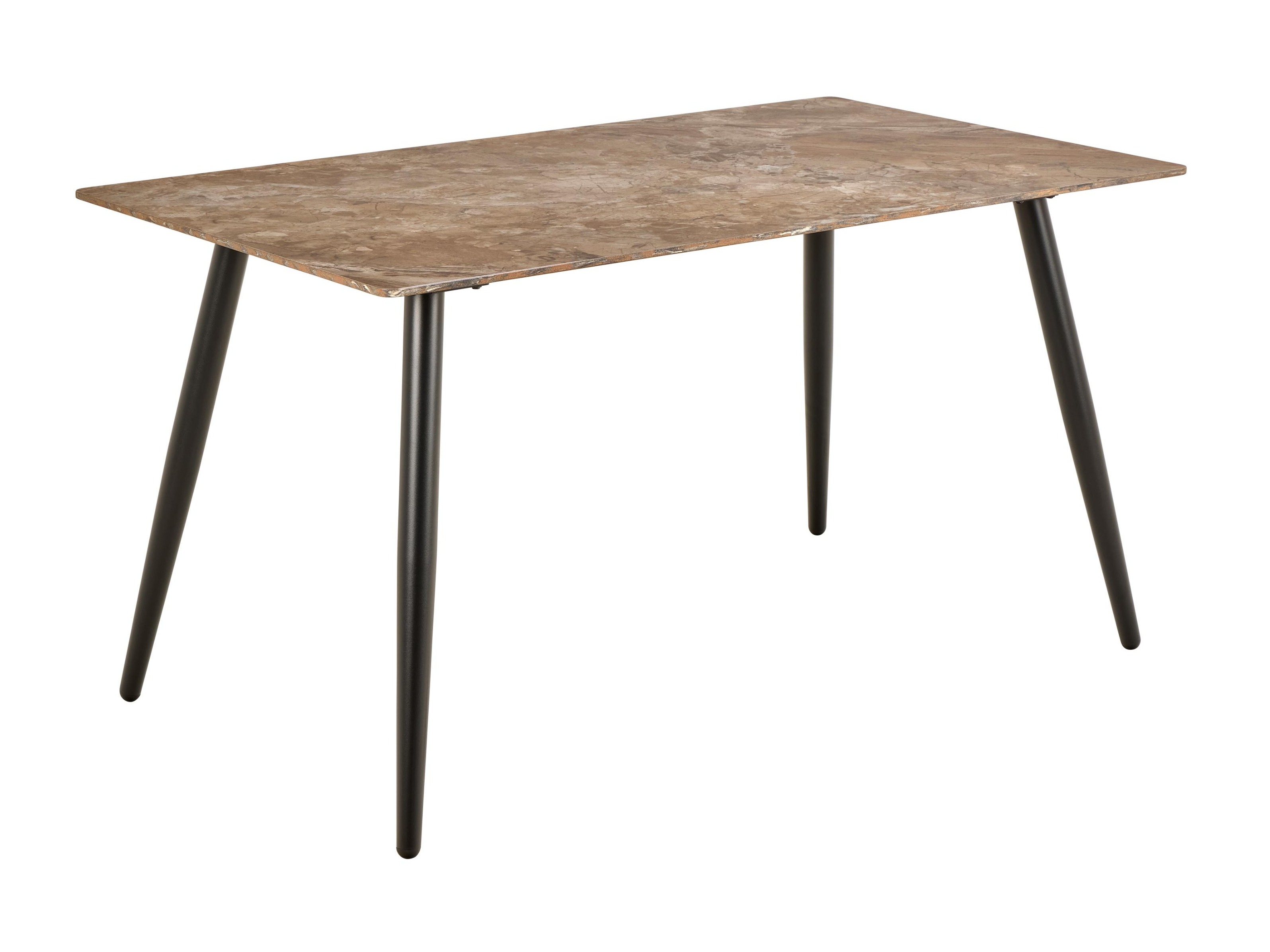 Ēdamistabas komplekts Norsica 1012 (Brūns marmors)