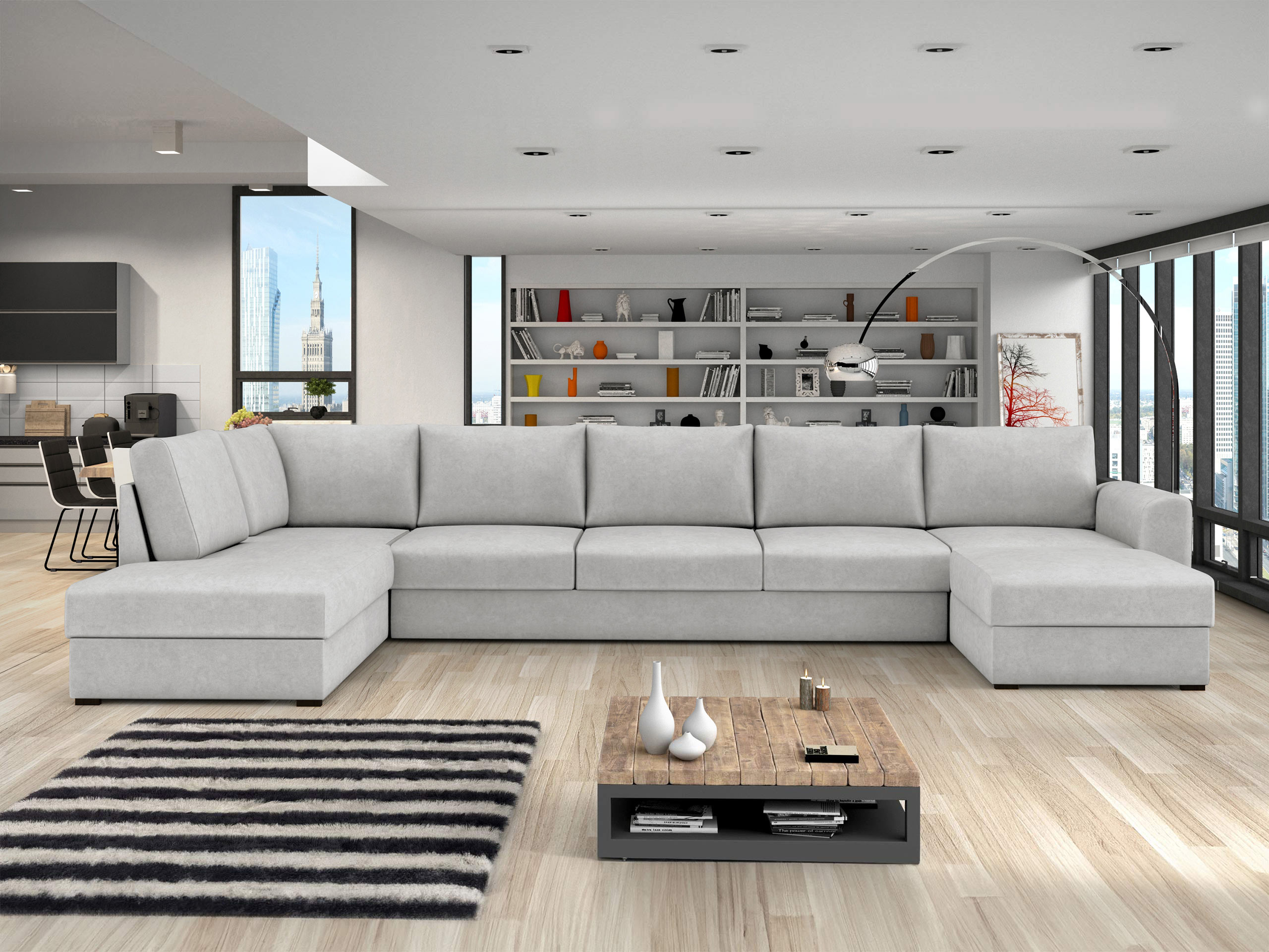 Stūra dīvāns Comfivo 262 (Zoya 01)