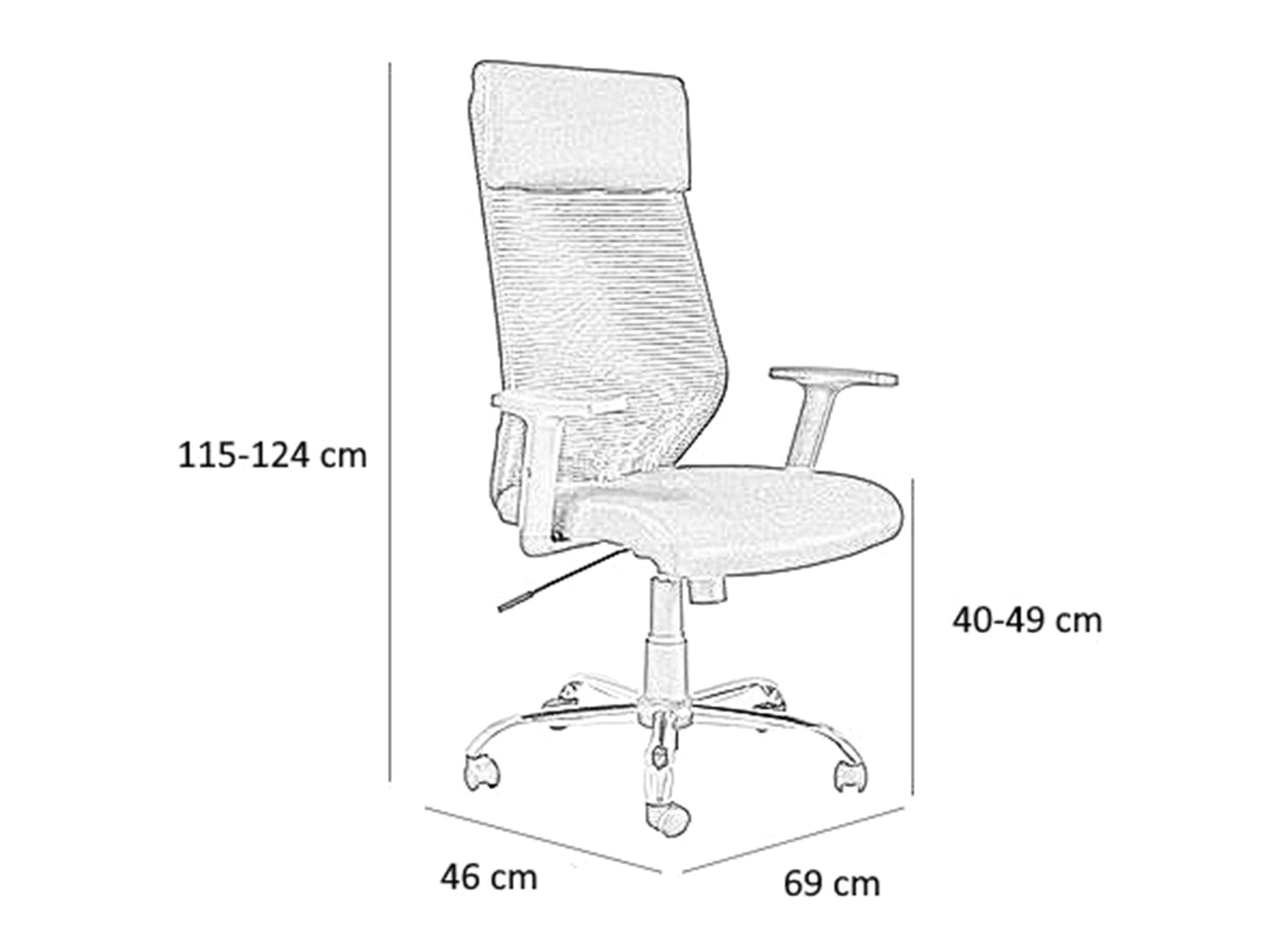 Biroja krēsls Detroit 519