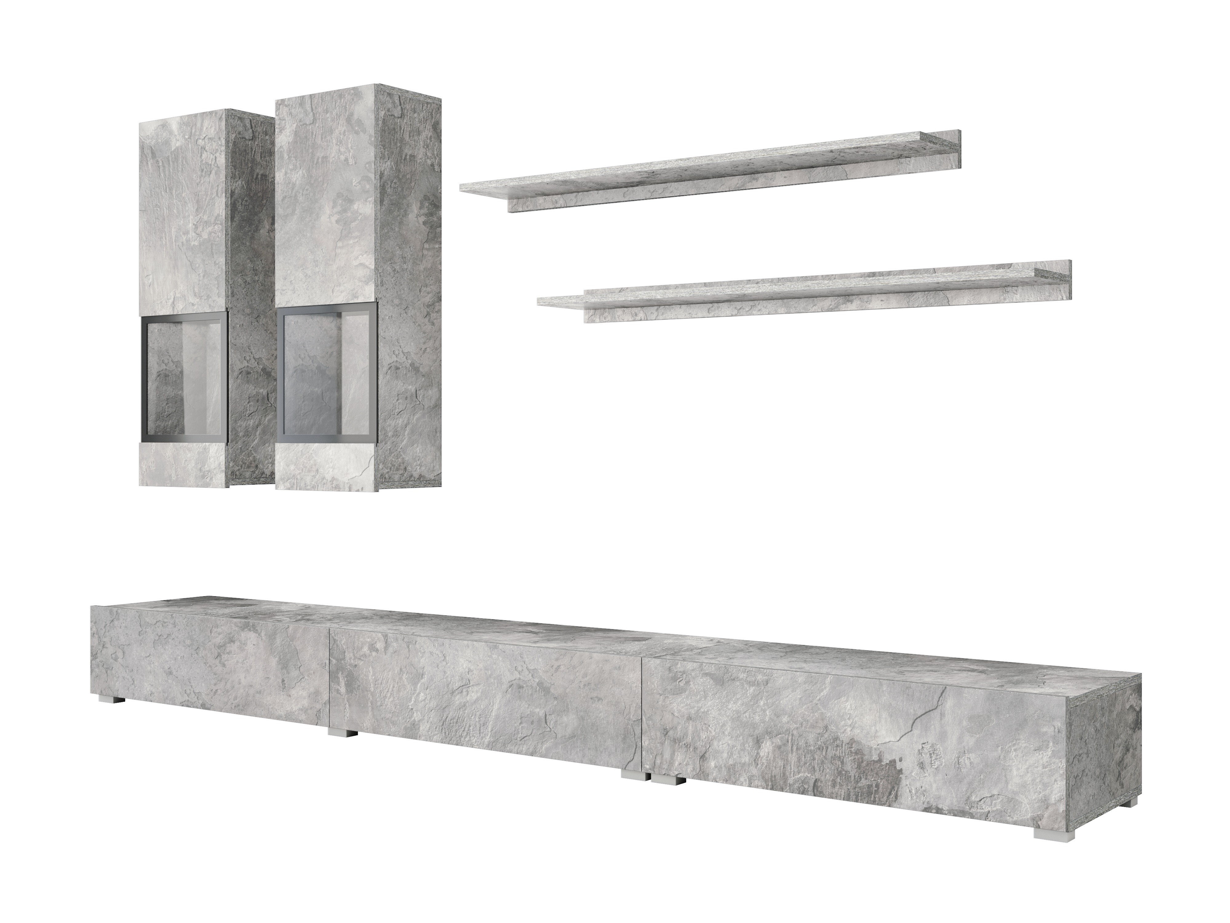 Viesistabas komplekts Serodeu 104 (Betons)