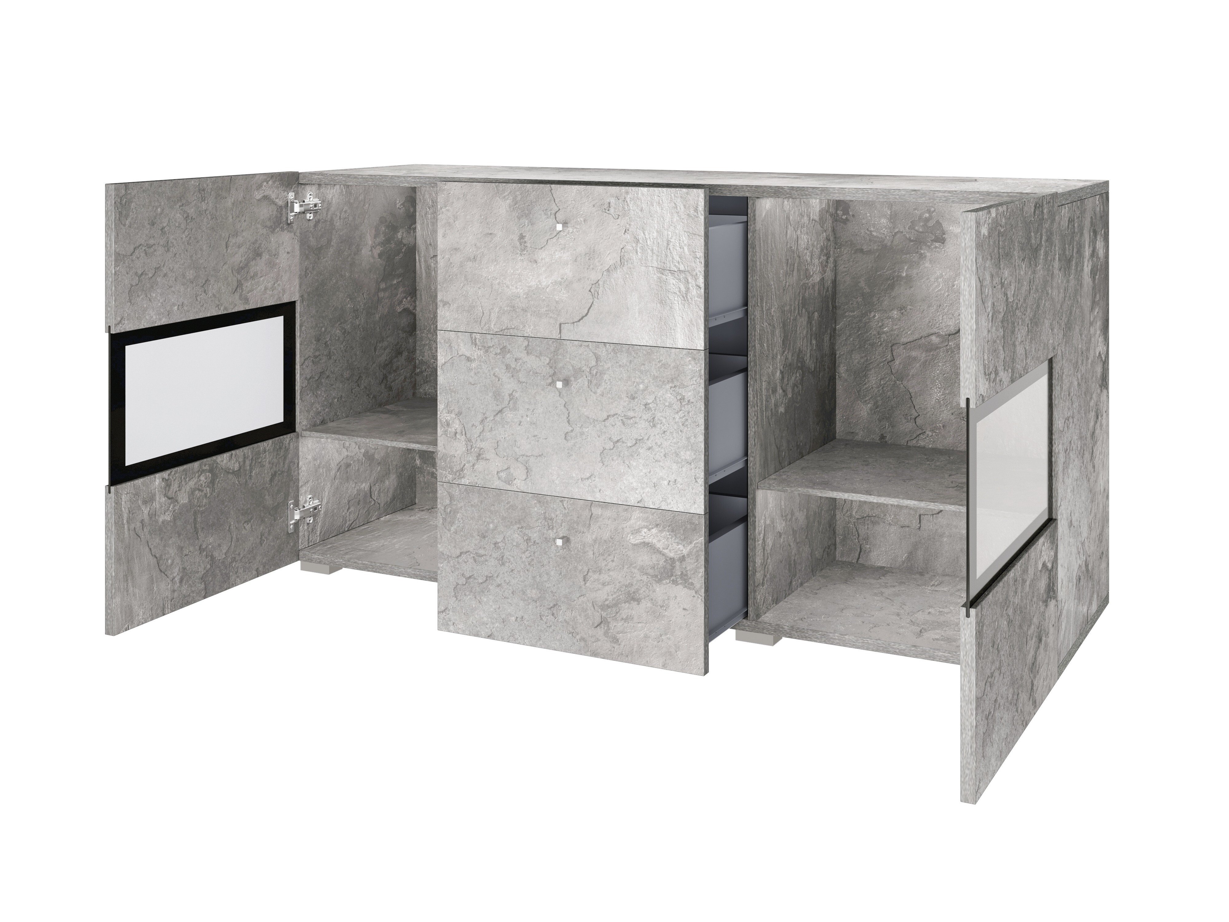 Viesistabas komplekts Serodeu 104 (Betons)