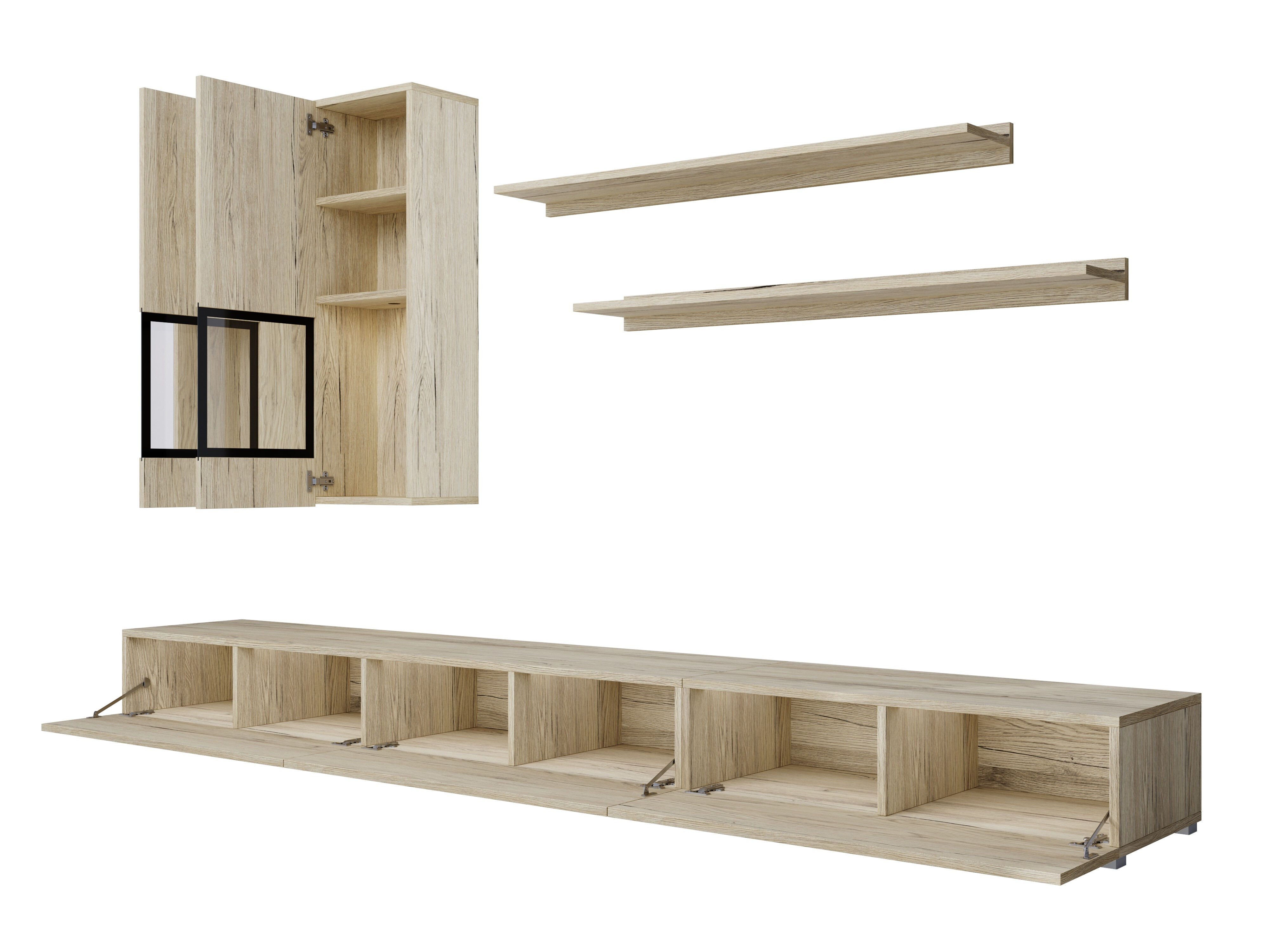 Viesistabas komplekts Serodeu 104 (Sanremo ozols)