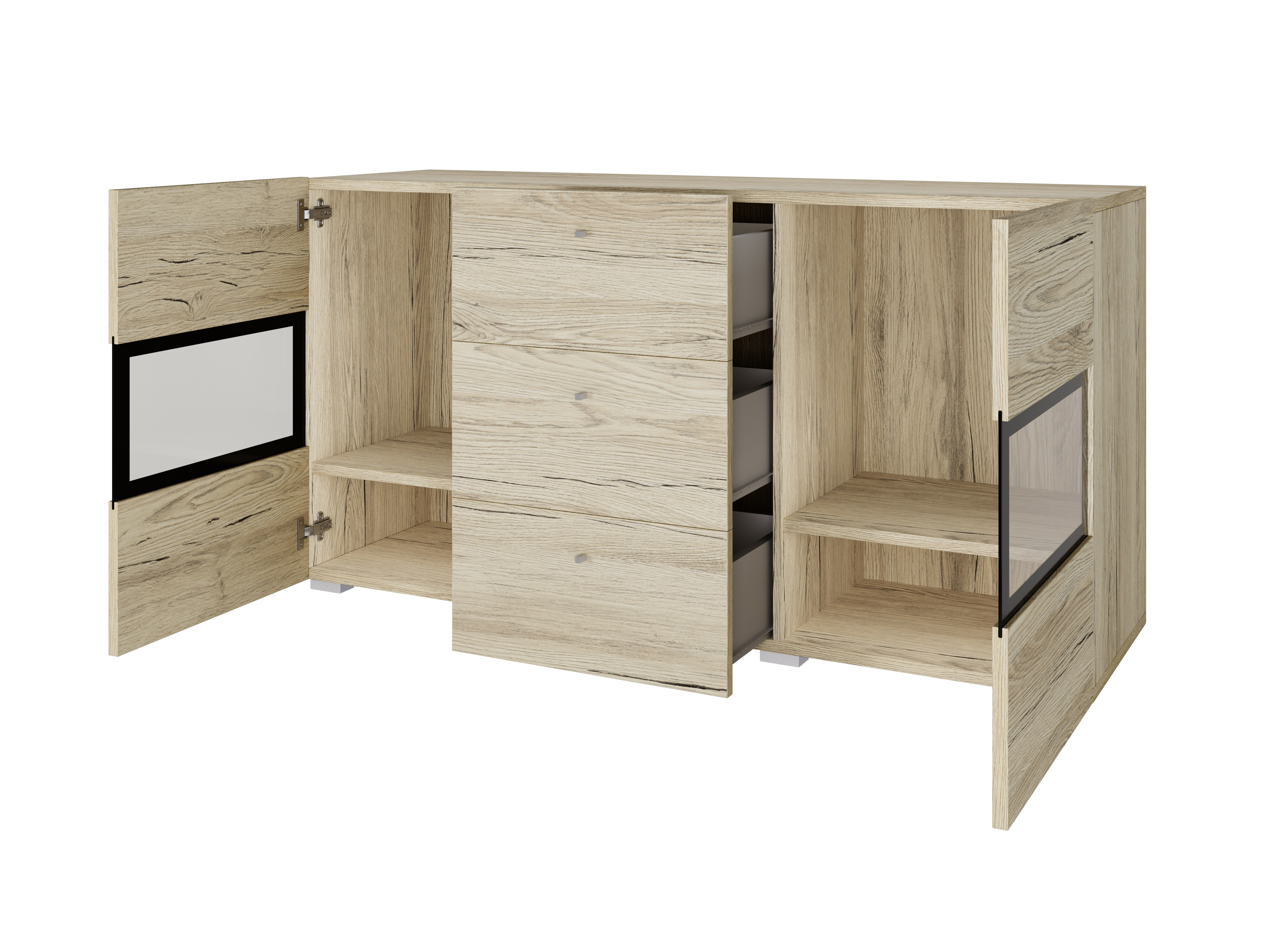 Viesistabas komplekts Serodeu 104 (Sanremo ozols)