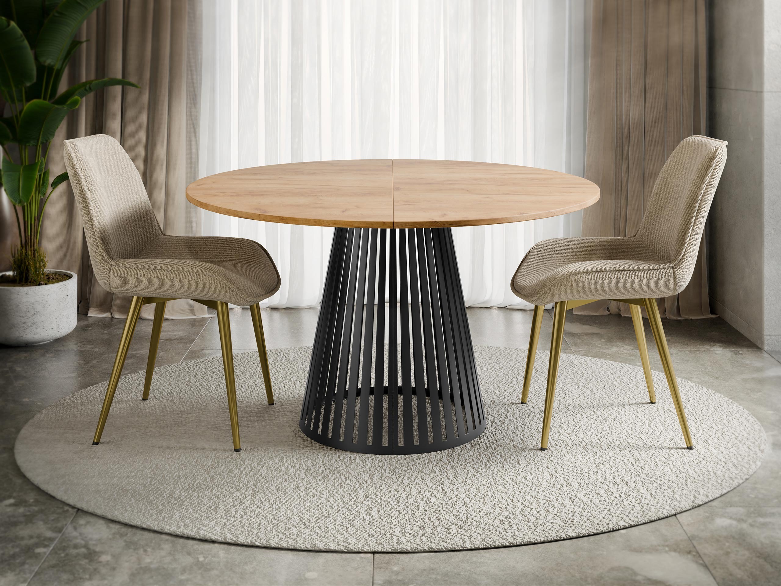 Galds Oswego 154 (Amatniecības zelta ozols)