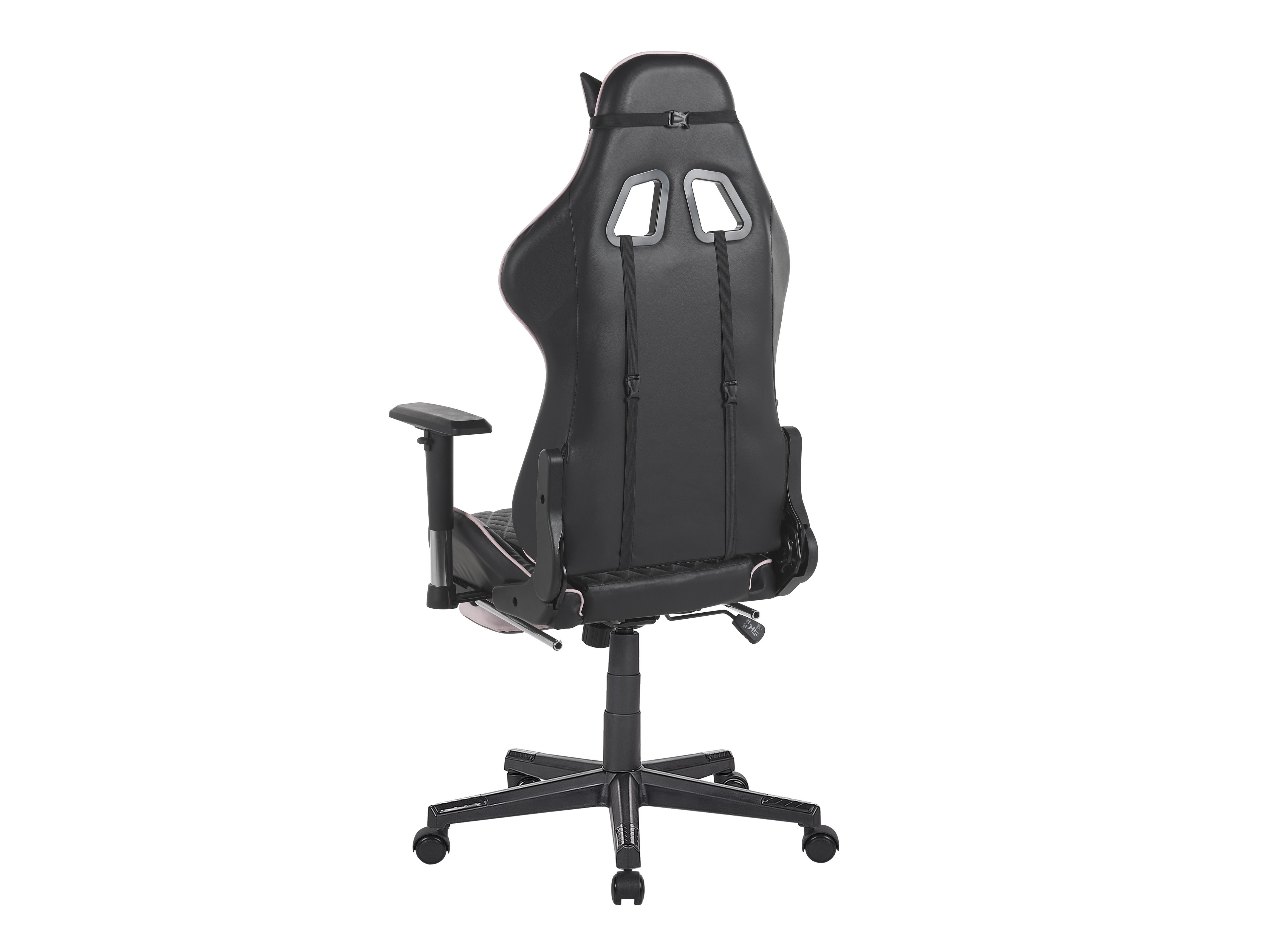 Spēļu krēsls Berwyn 183 (Melns + Tumši rozā)