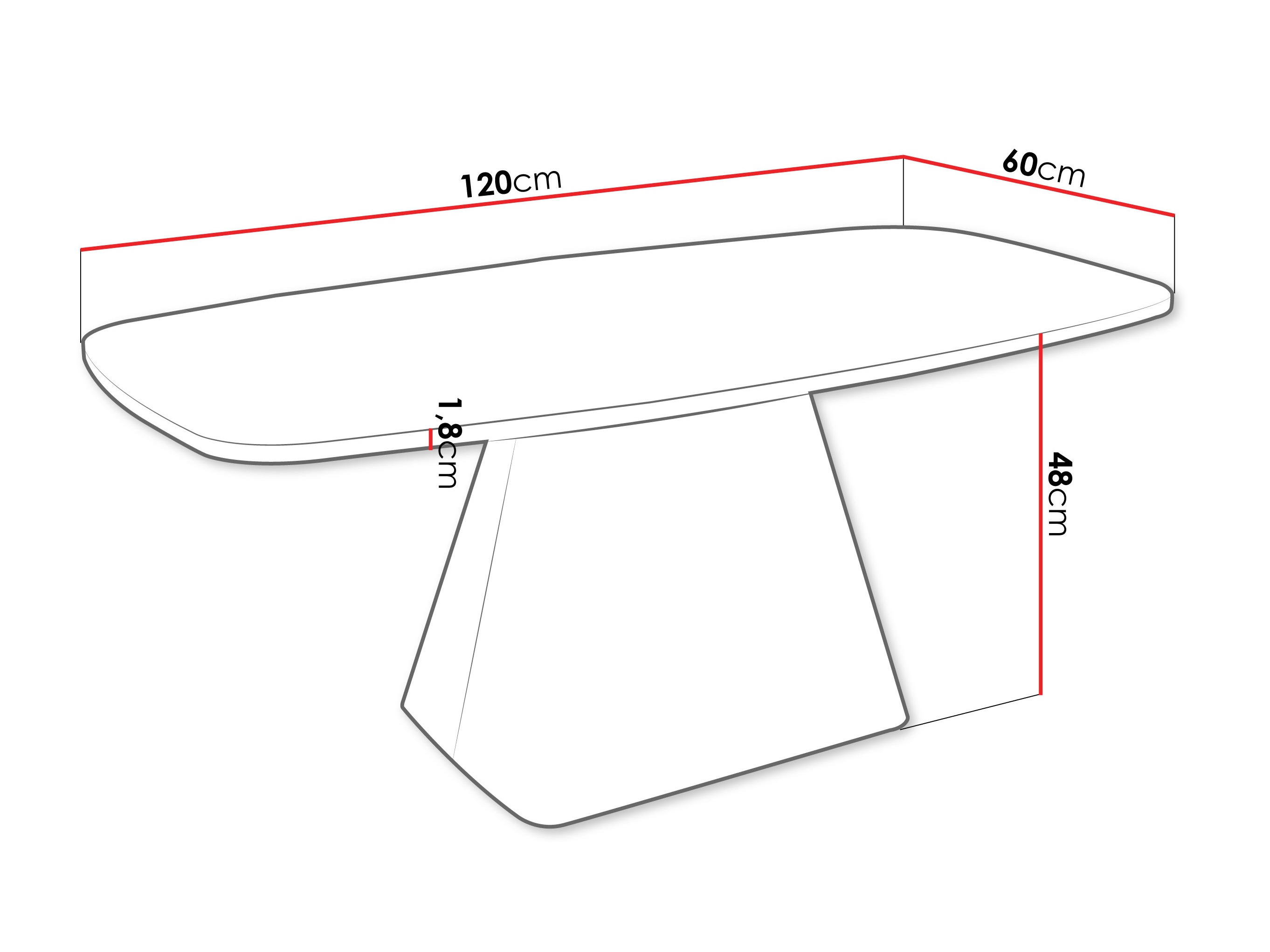Žurnālu galdiņš Oswego 158 (Balts marmors + Kašmirs)