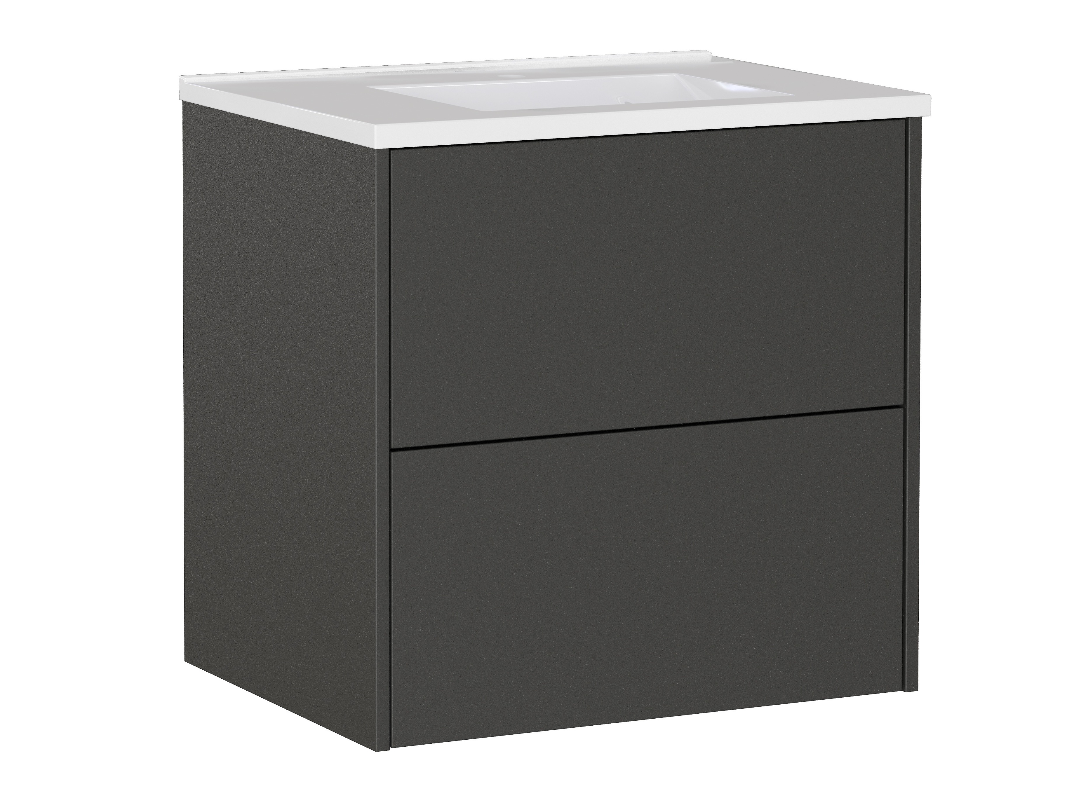 Piekarams vannas istabas skapītis izlietnei Sacramento 522 (Grafīts)