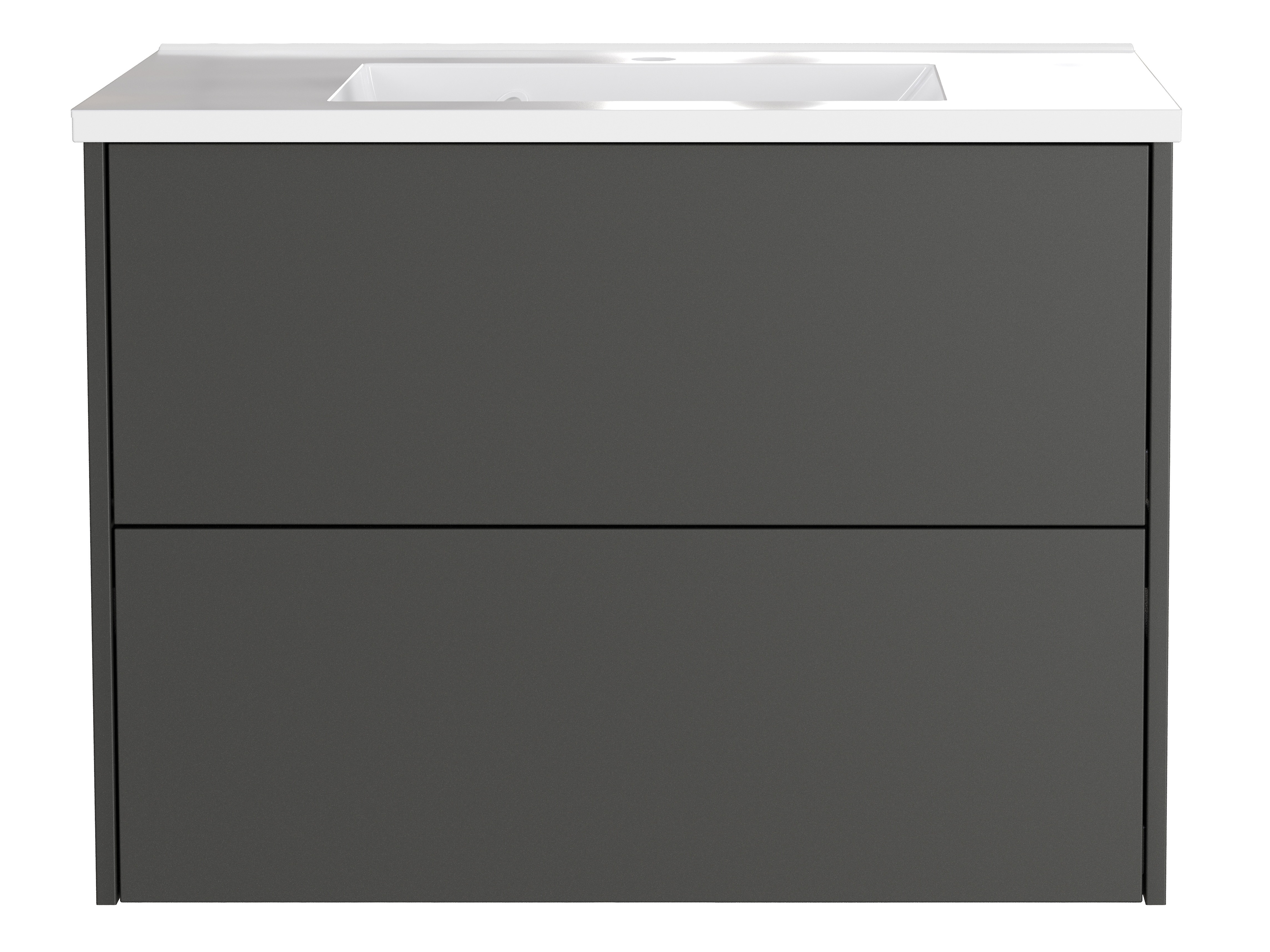 Piekarams vannas istabas skapītis izlietnei Sacramento 523 (Grafīts)