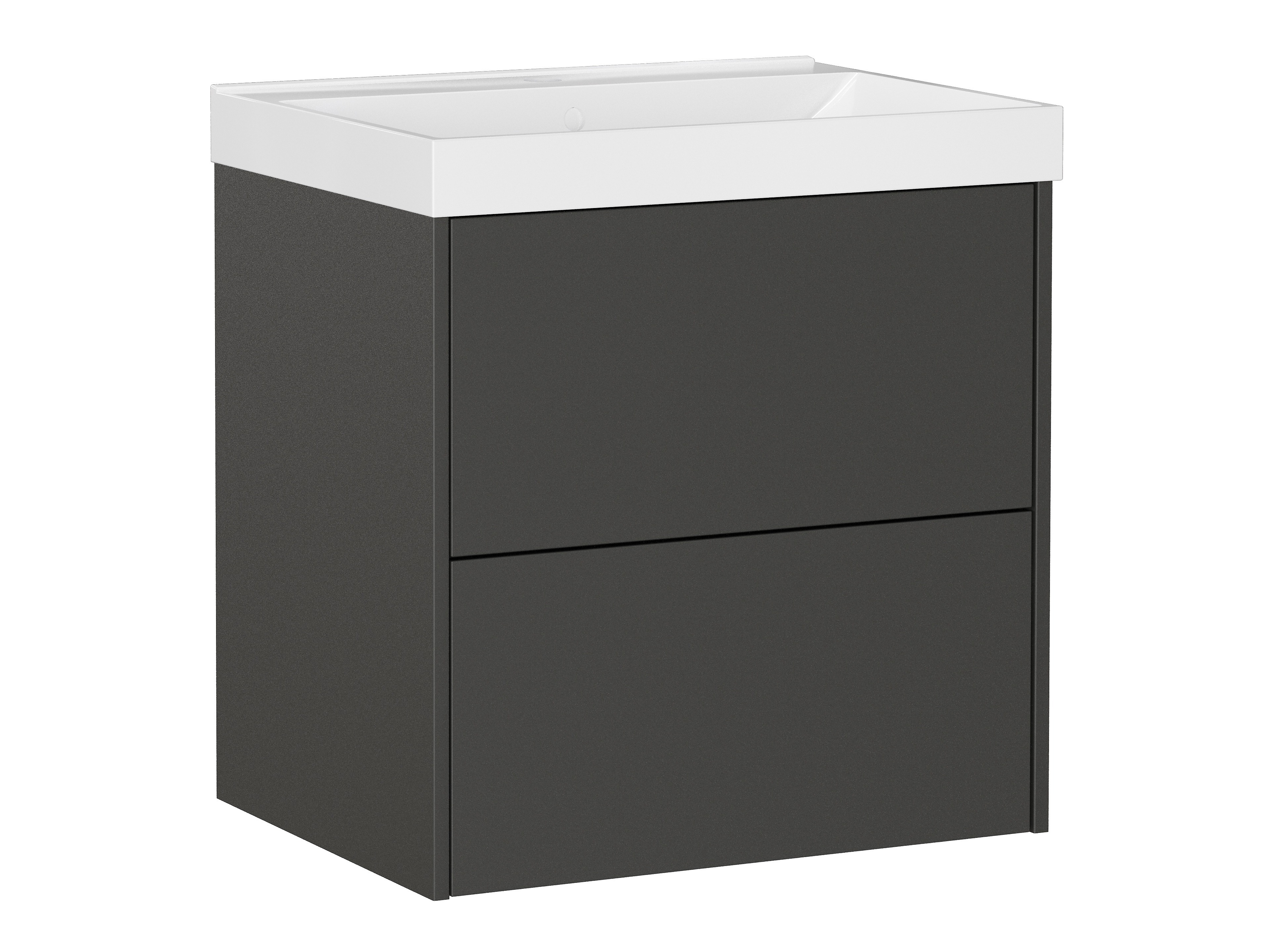 Piekarams vannas istabas skapītis izlietnei Sacramento 524 (Grafīts)