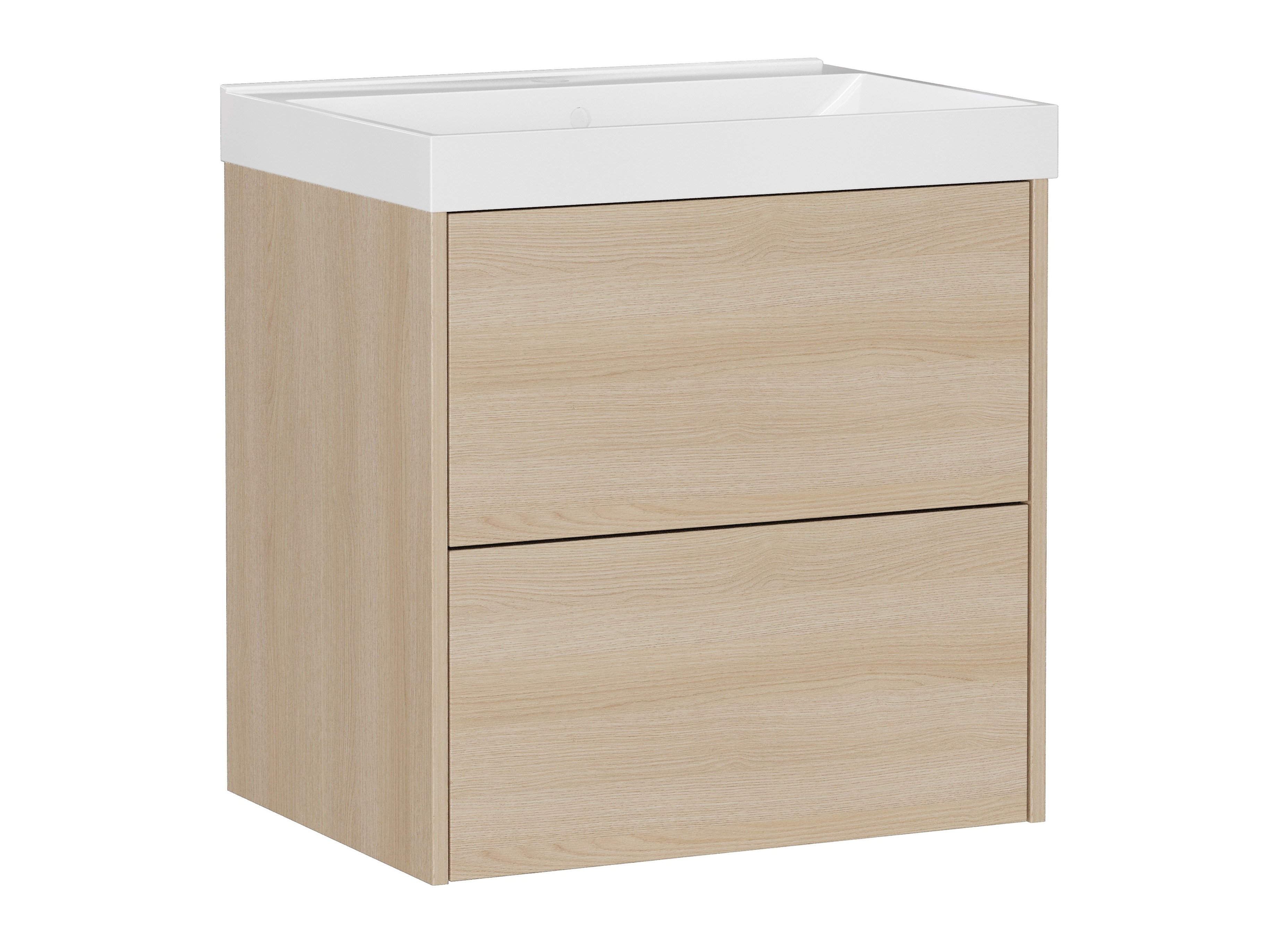 Piekarams vannas istabas skapītis izlietnei Sacramento 524 (Ozols)