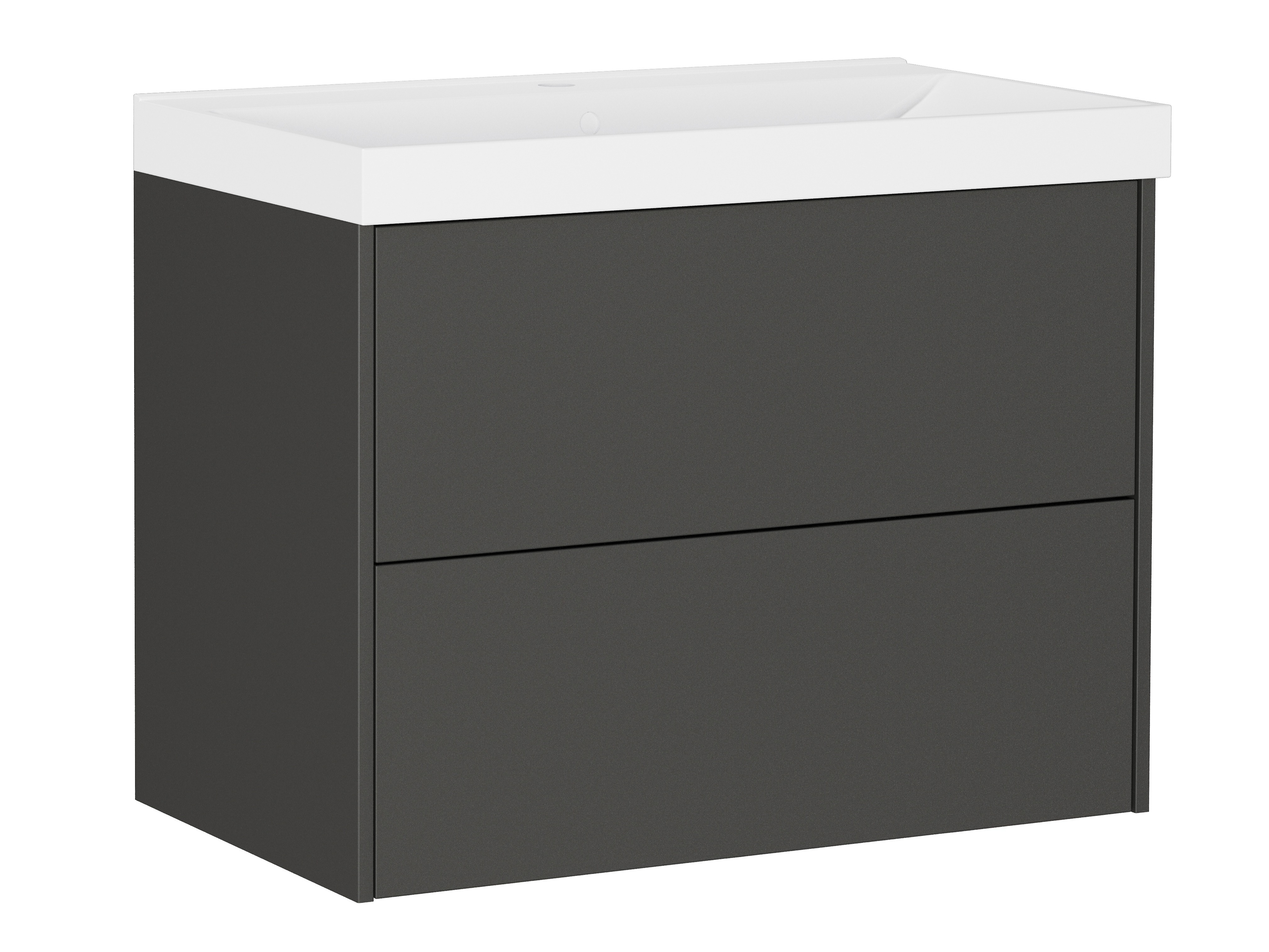 Piekarams vannas istabas skapītis izlietnei Sacramento 525 (Grafīts)